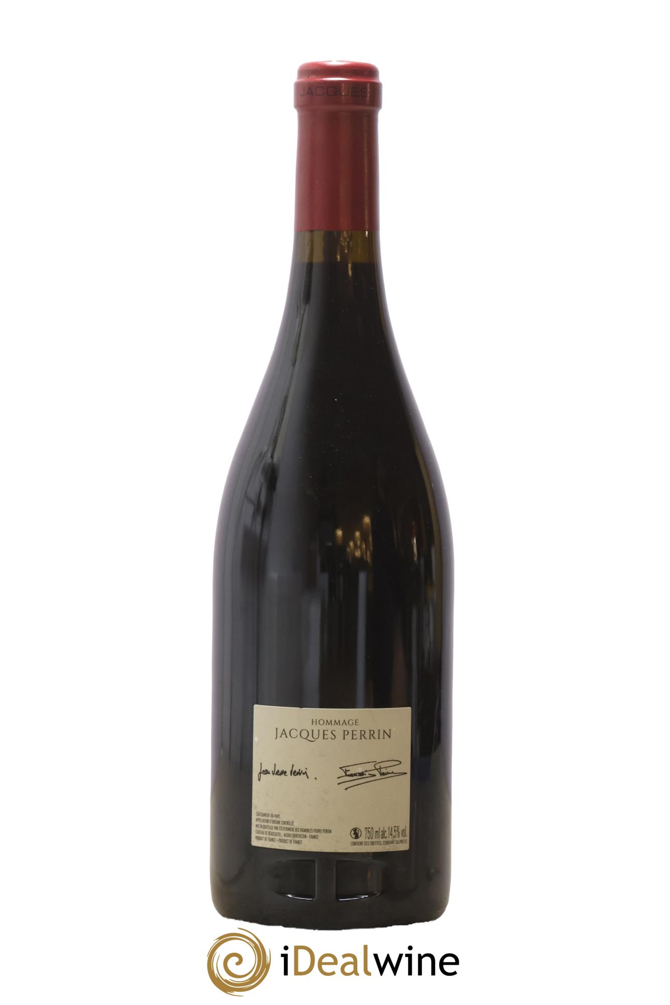 Châteauneuf-du-Pape Château de Beaucastel Hommage à Jacques Perrin Famille Perrin 2016 - Posten von 1 Flasche - 1