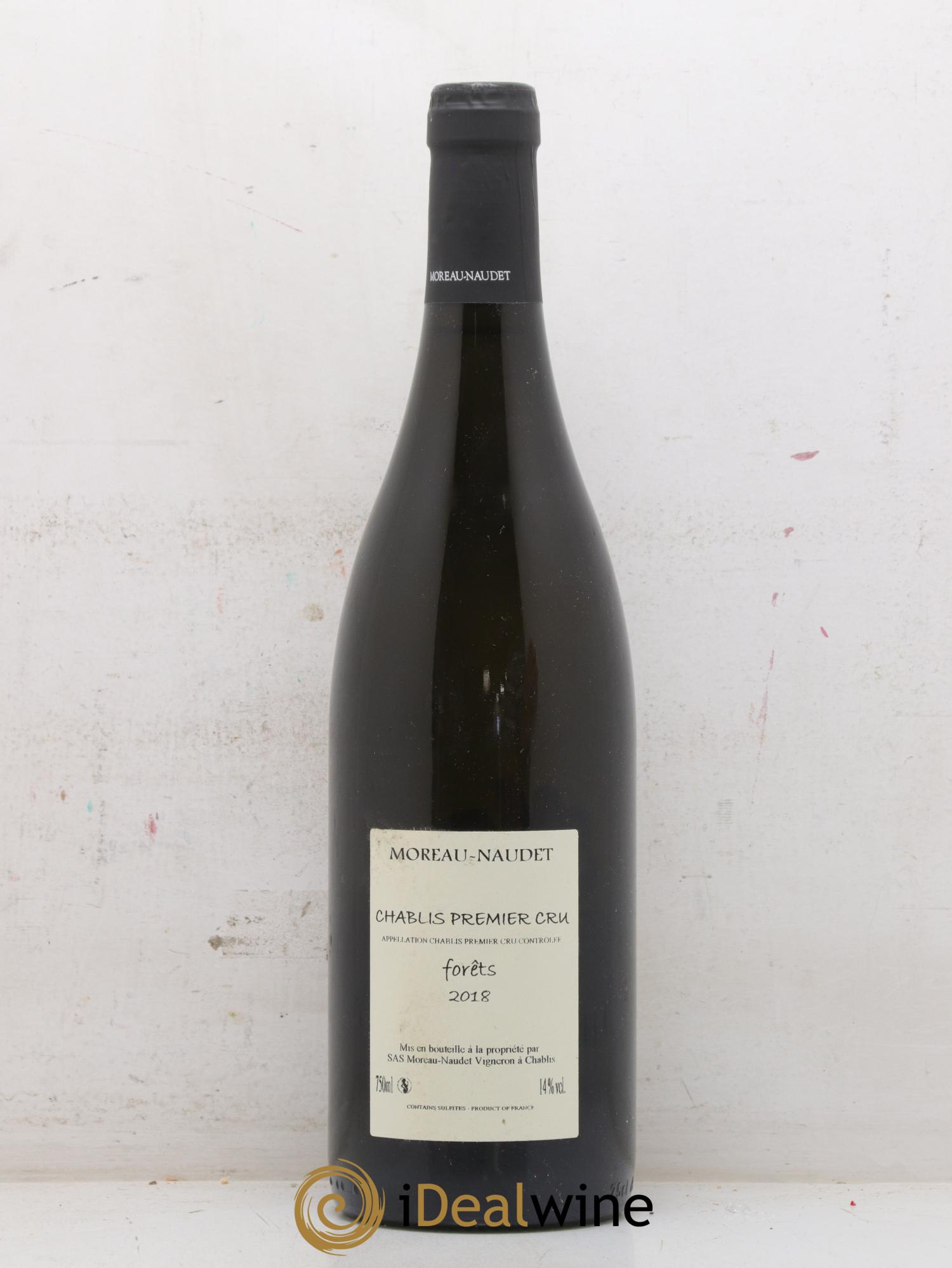 Chablis 1er Cru Forêts Moreau-Naudet 2018 - Lot of 1 bottle - 2