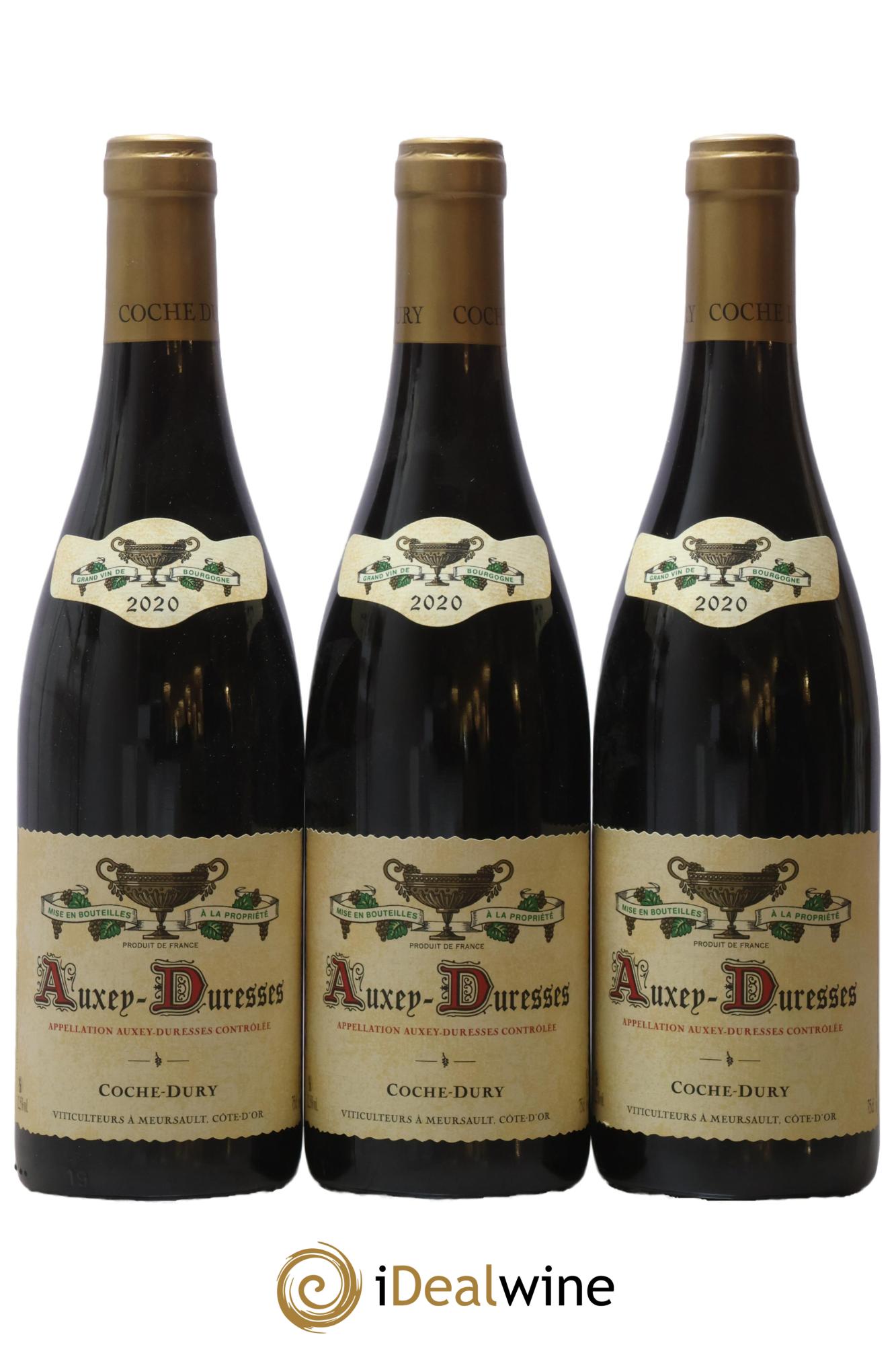Auxey-Duresses Coche Dury (Domaine) 2020 - Lot de 3 bouteilles - 0