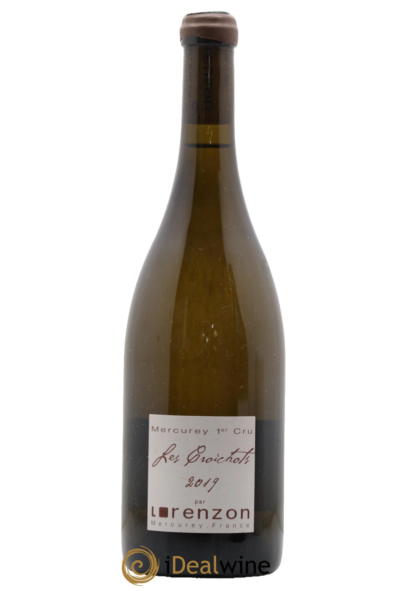 Mercurey 1er Cru Les Croichots Domaine Lorenzon 2019 - Lot de 1 bouteille - 0