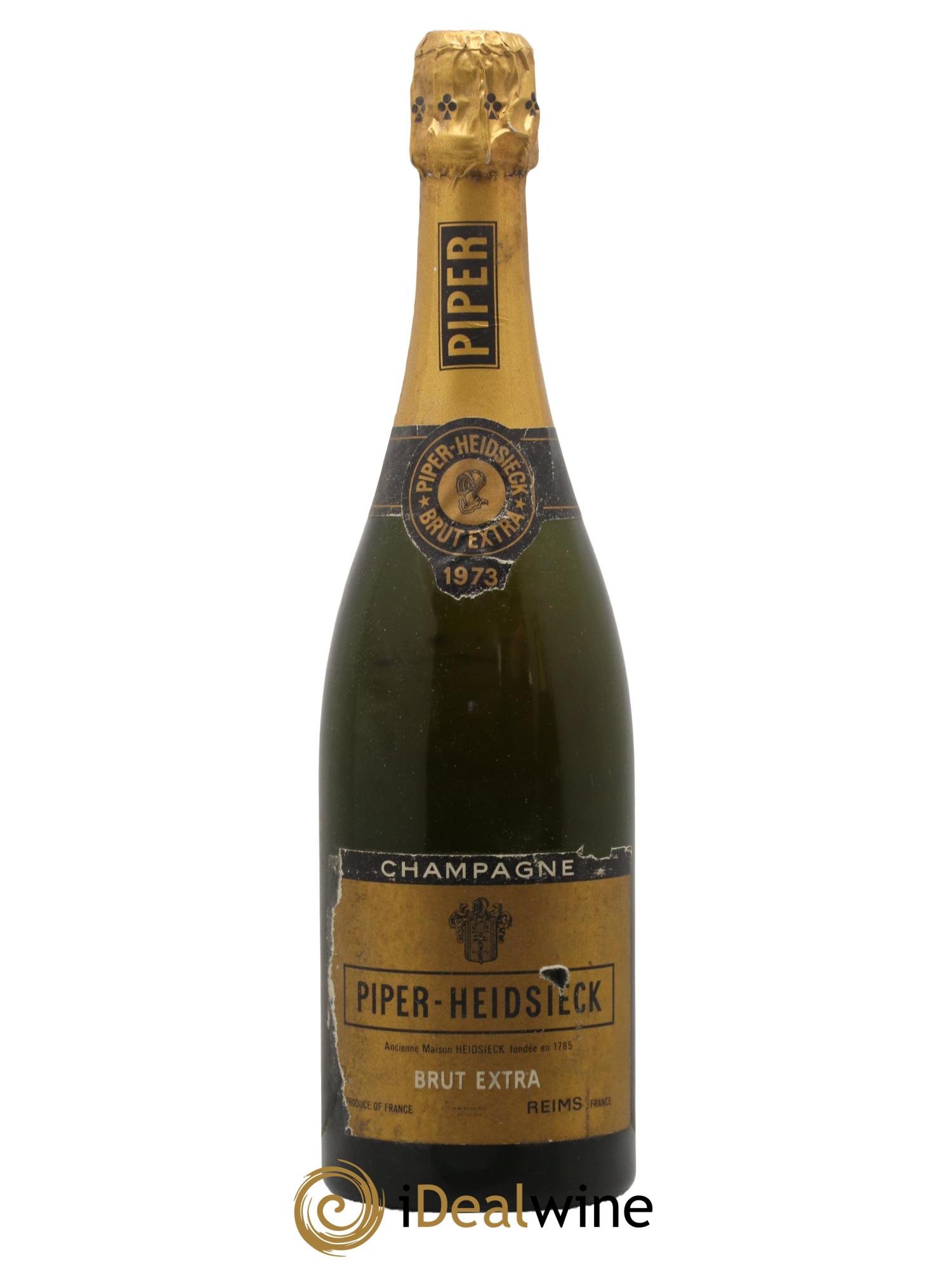 Extra-Brut Piper Heidsieck 1973 - Lot de 1 bouteille - 0