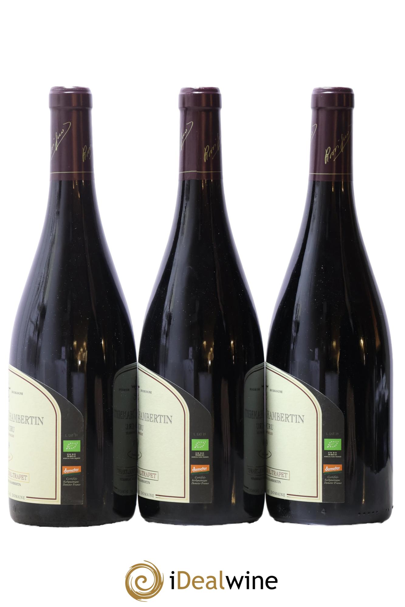 Latricières-Chambertin Grand Cru Rossignol-Trapet (Domaine) 2019 - Lot de 3 bouteilles - 1