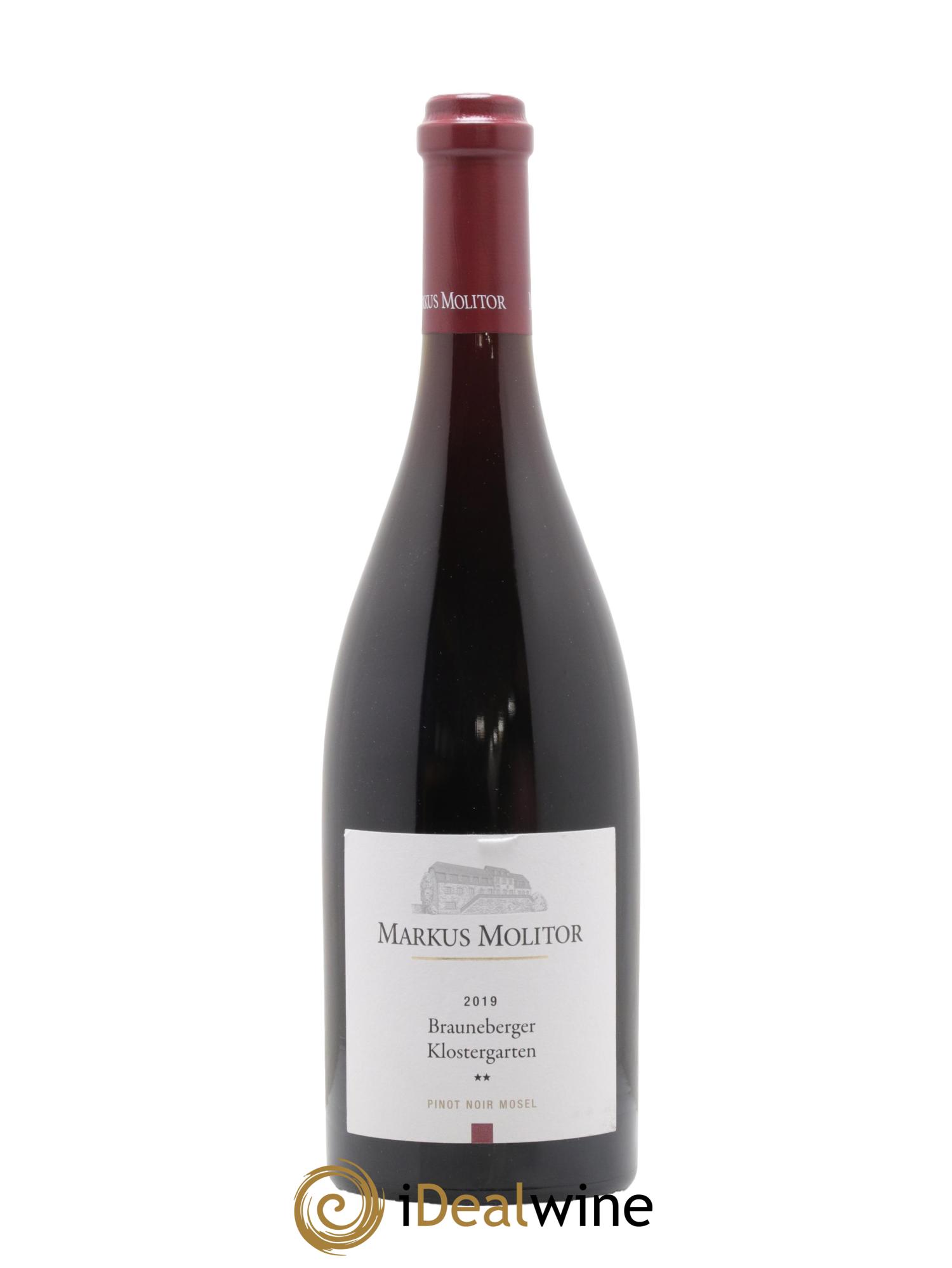 Allemagne Brauneberger Klostergarten ** Markus Molitor 2019 - Lot de 1 bouteille - 0