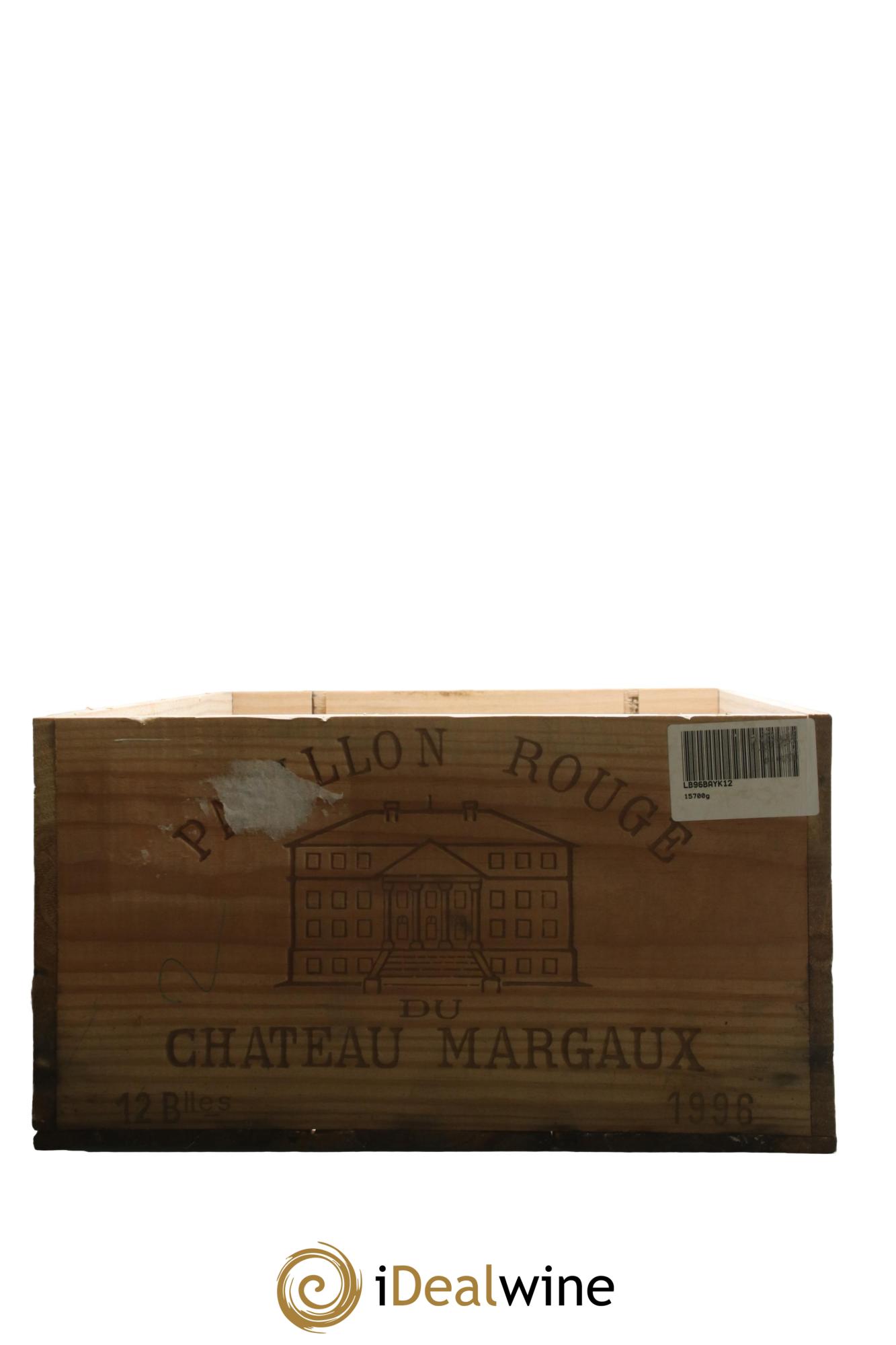 Pavillon Rouge du Château Margaux Second Vin 1996 - Lot of 12 bottles - 5