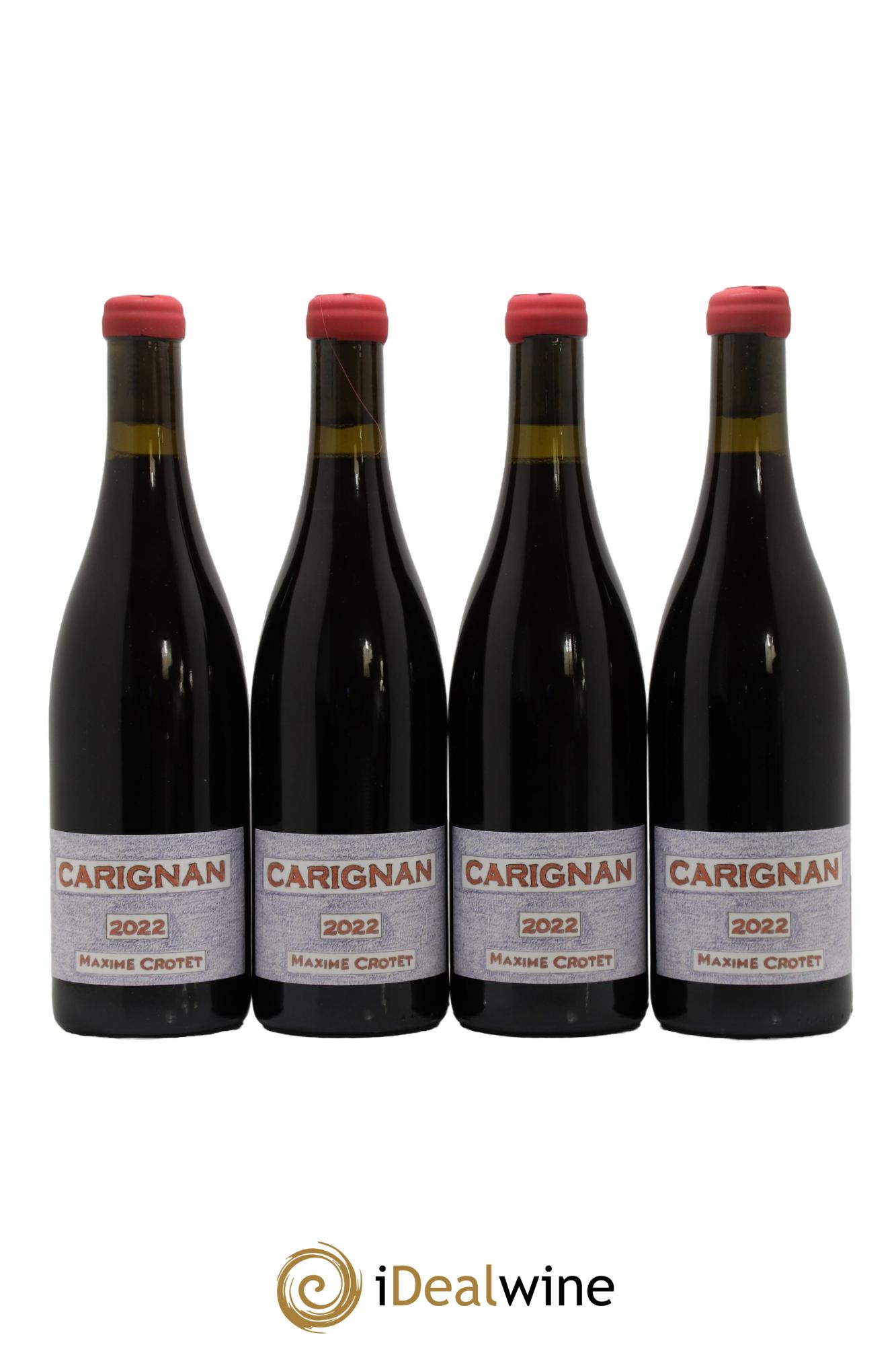 Vin de France Carignan Maxime Crotet 2022 - Lotto di 4 bottiglie - 0