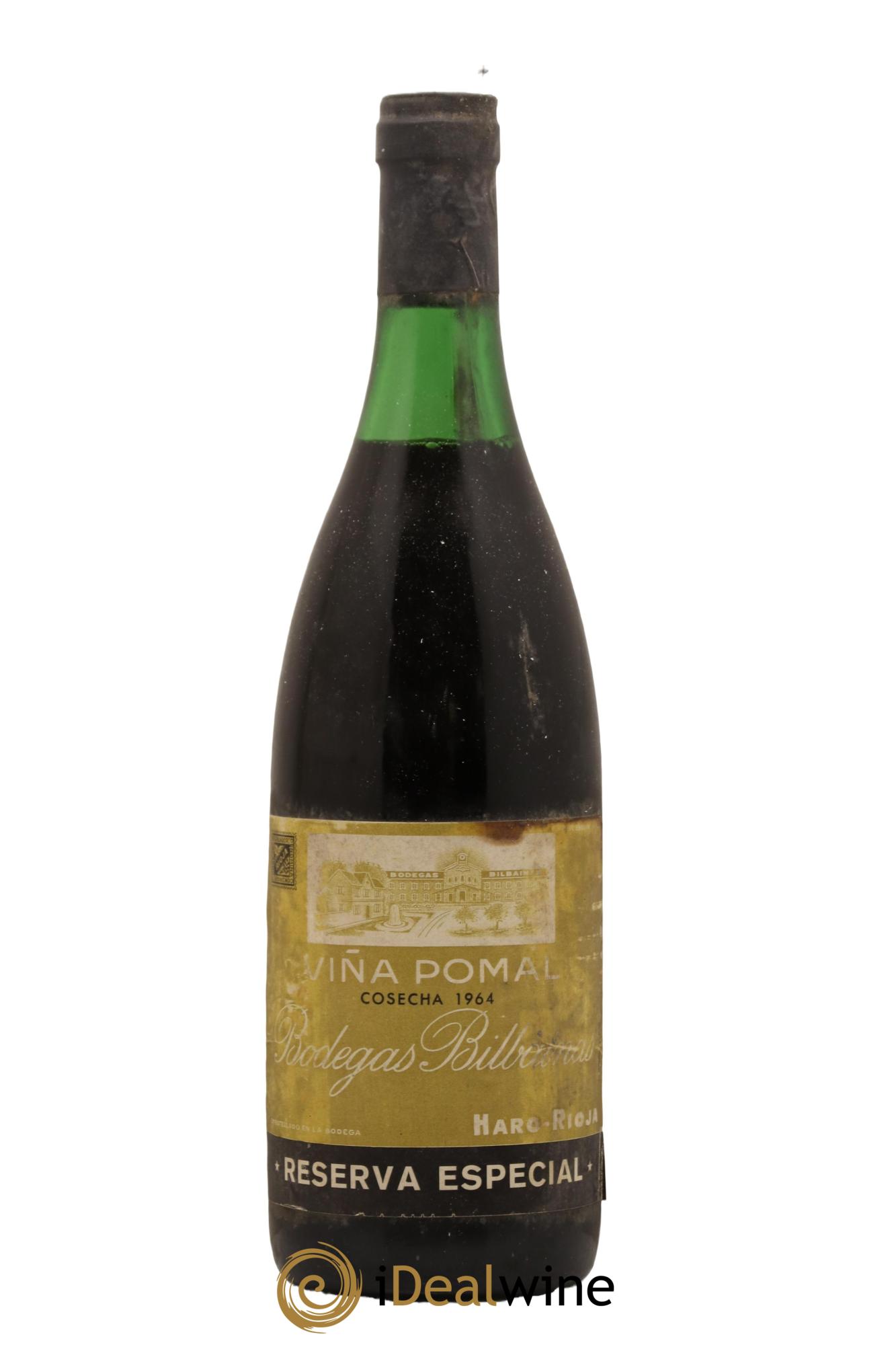 Rioja DOCA Reserva Especial Vina Pomal 1964 - Lot de 1 bouteille - 0