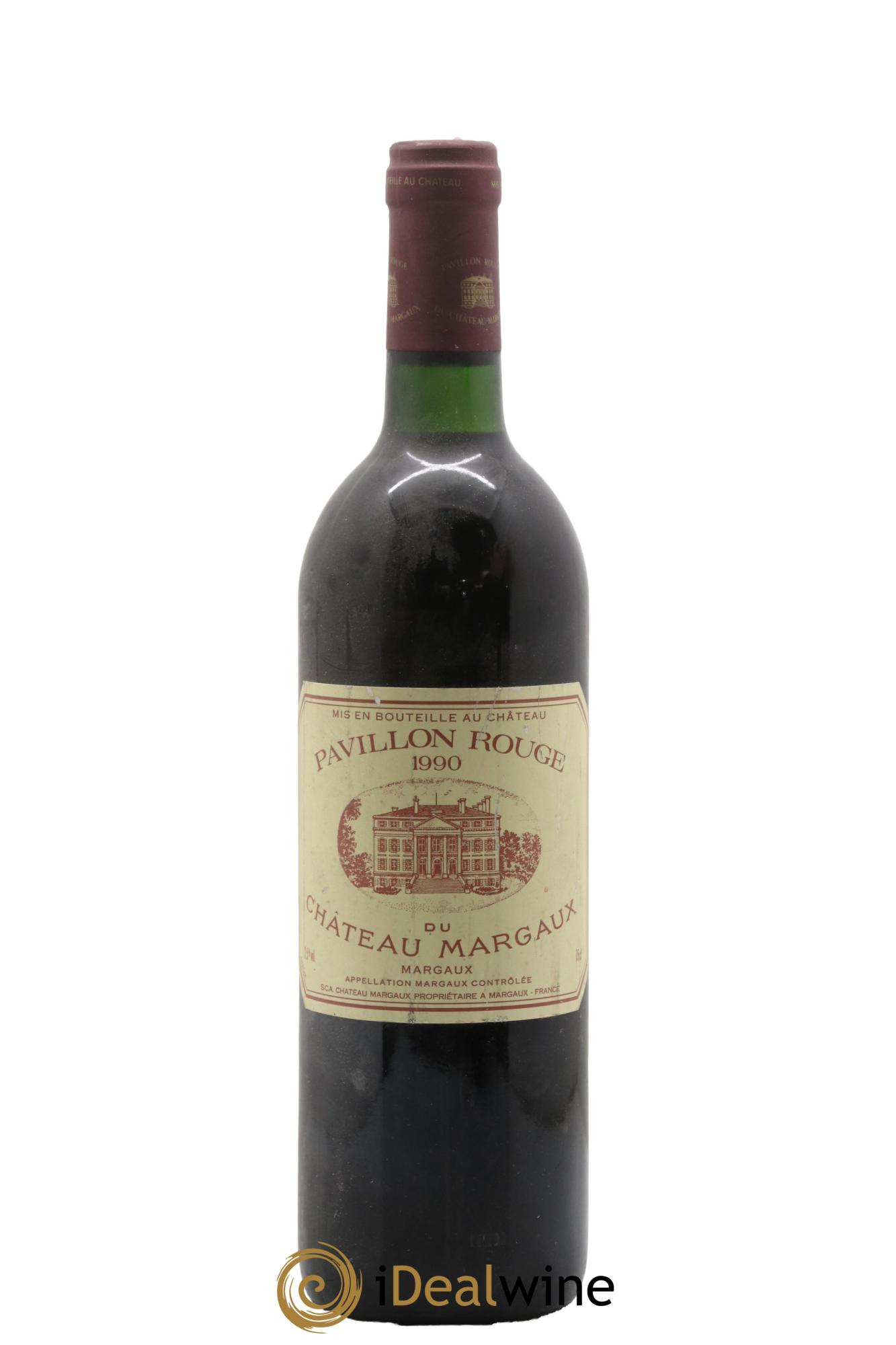 Pavillon Rouge du Château Margaux Second Vin 1990 - Lot of 1 bottle - 0