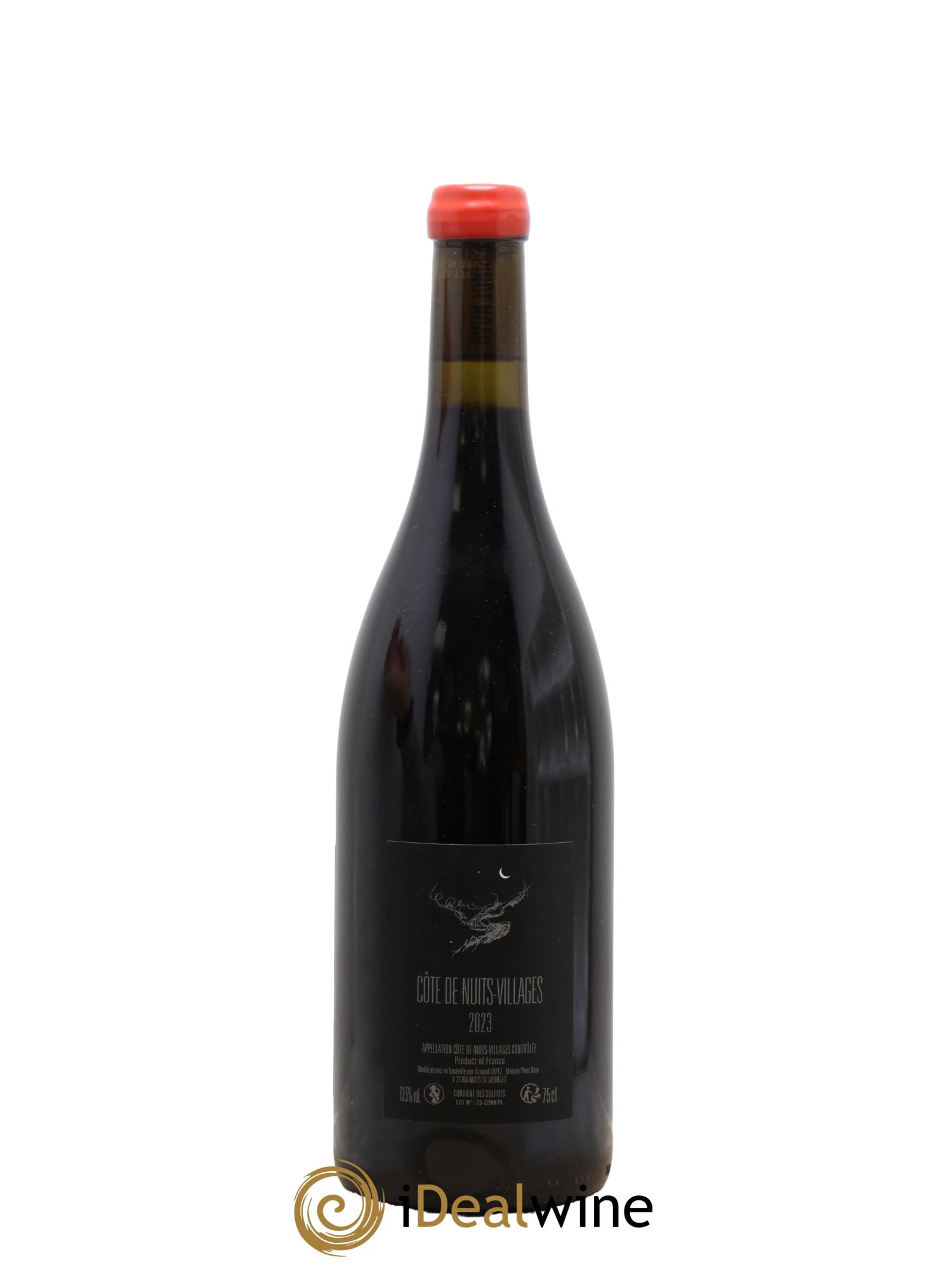 Côte de Nuits-Villages Arnaud Lopez 2023 - Lotto di 1 bottiglia - 1