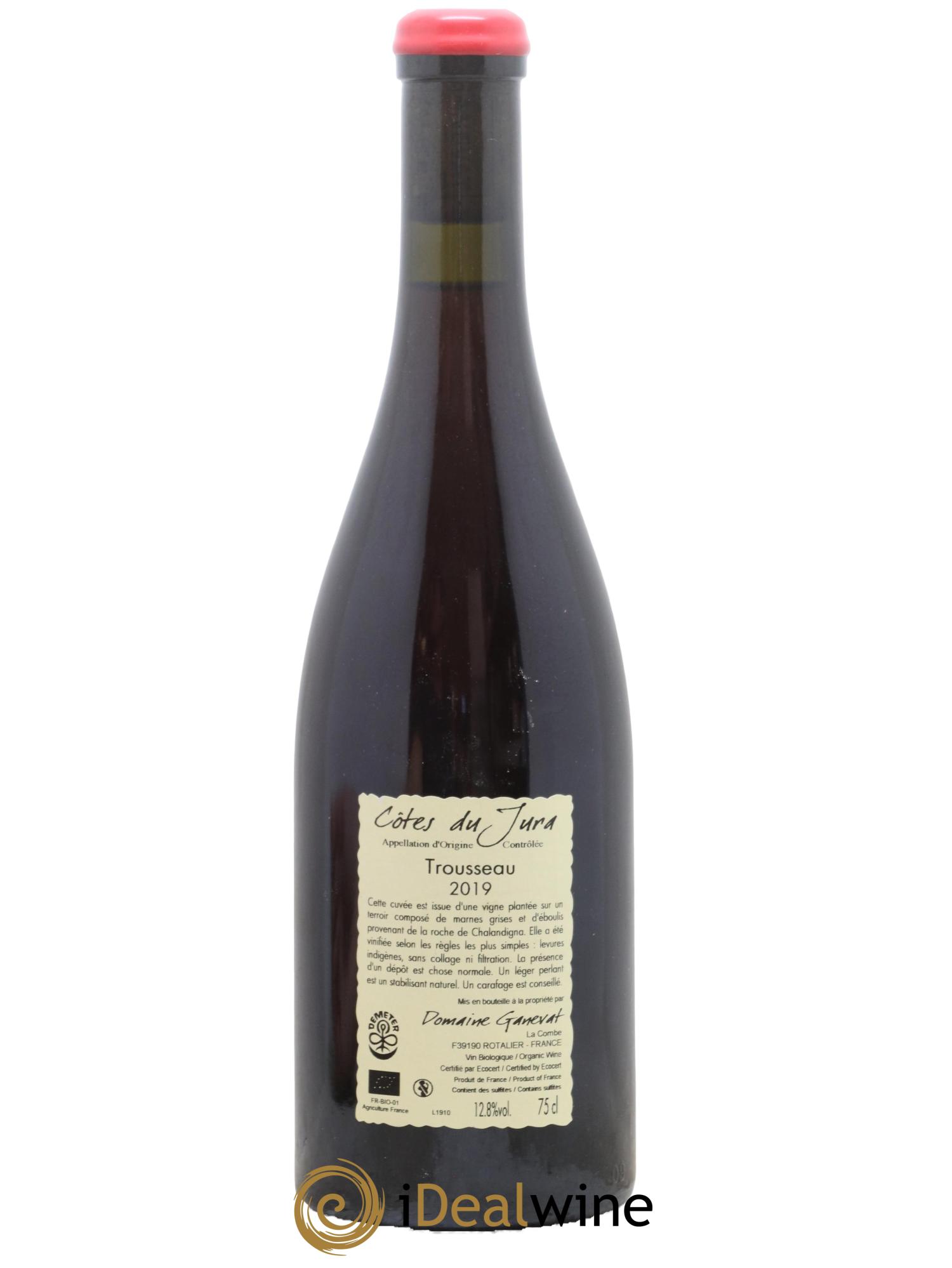 Côtes du Jura Plein Sud Jean-François Ganevat (Domaine) 2019 - Lot de 1 bouteille - 1