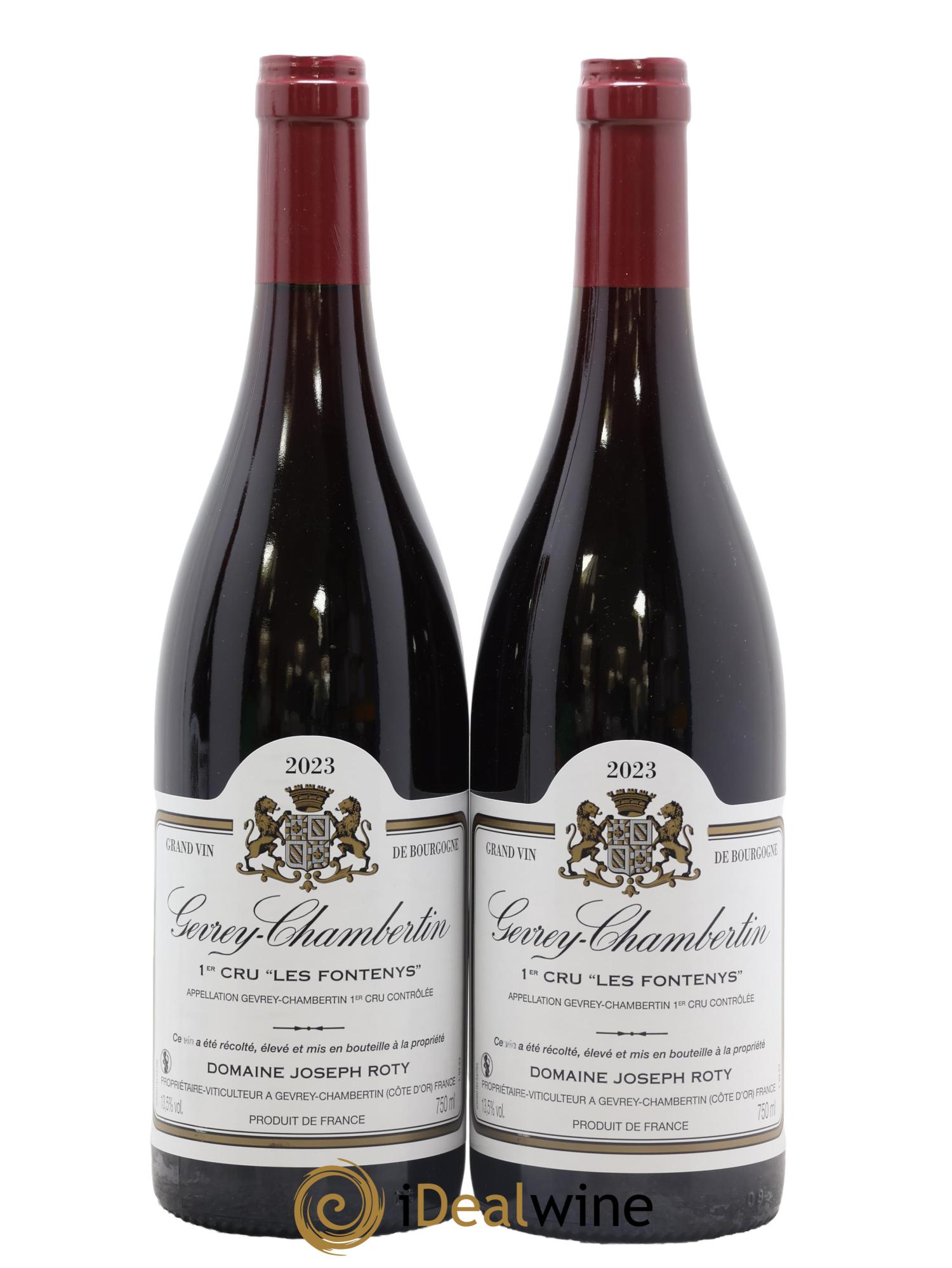 Gevrey-Chambertin 1er Cru Les Fontenys Joseph Roty (Domaine) 2023 - Lot de 2 bouteilles - 0