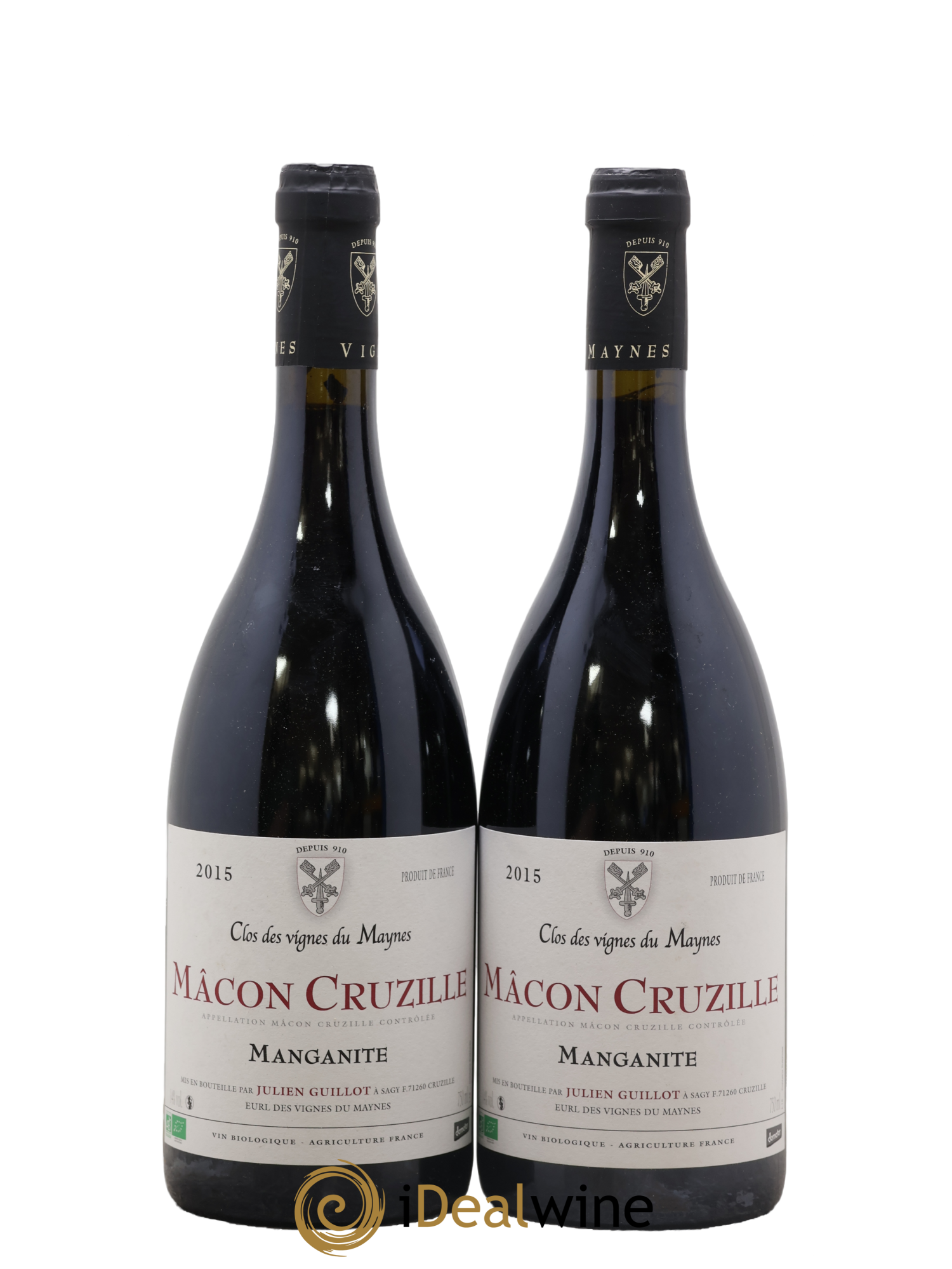 Mâcon-Cruzille Manganite Les Vignes du Maynes 2015 - Posten von 2 Flaschen - 0