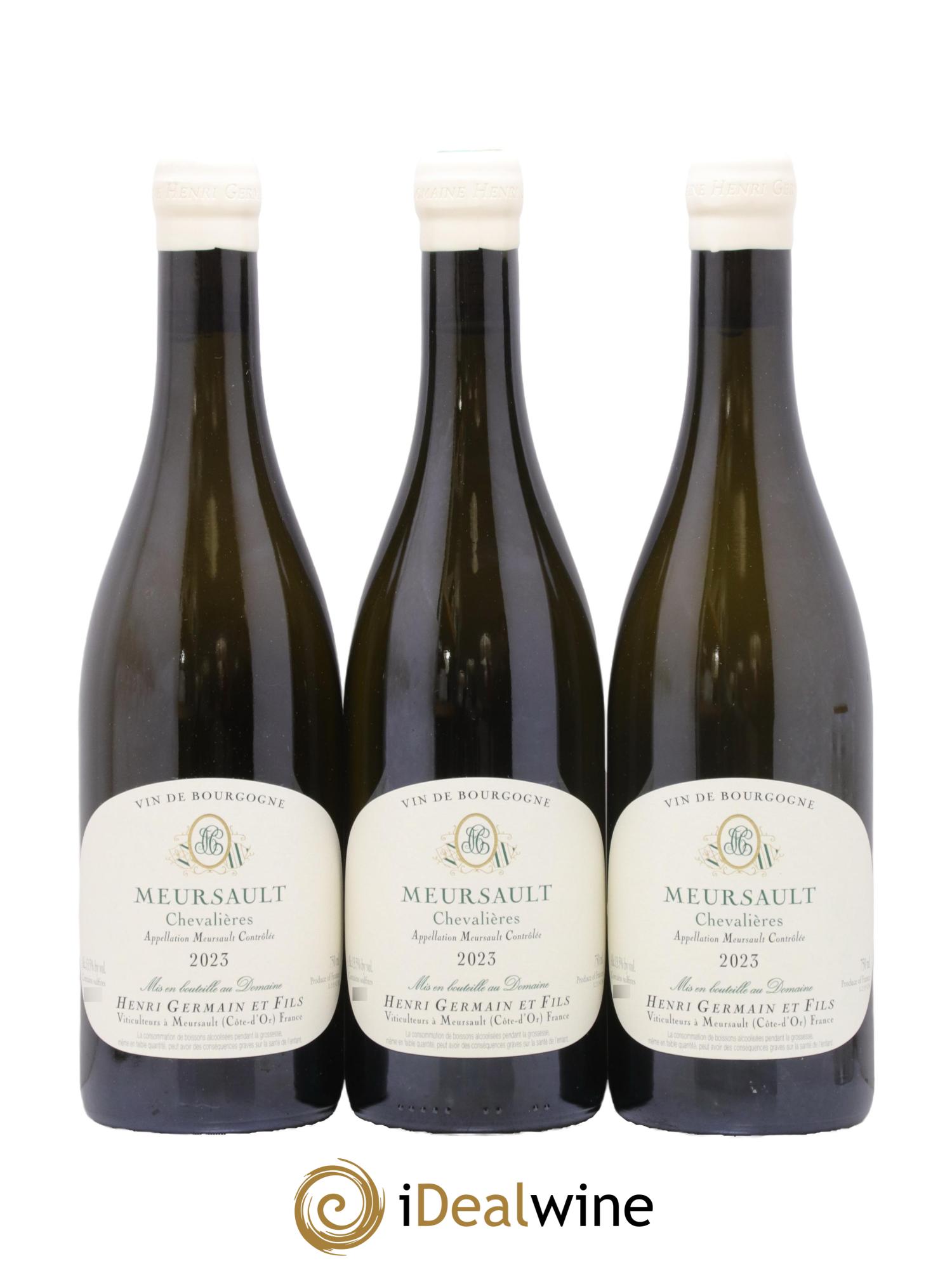 Meursault Chevalières Henri Germain 2023 - Posten von 3 Flaschen - 0