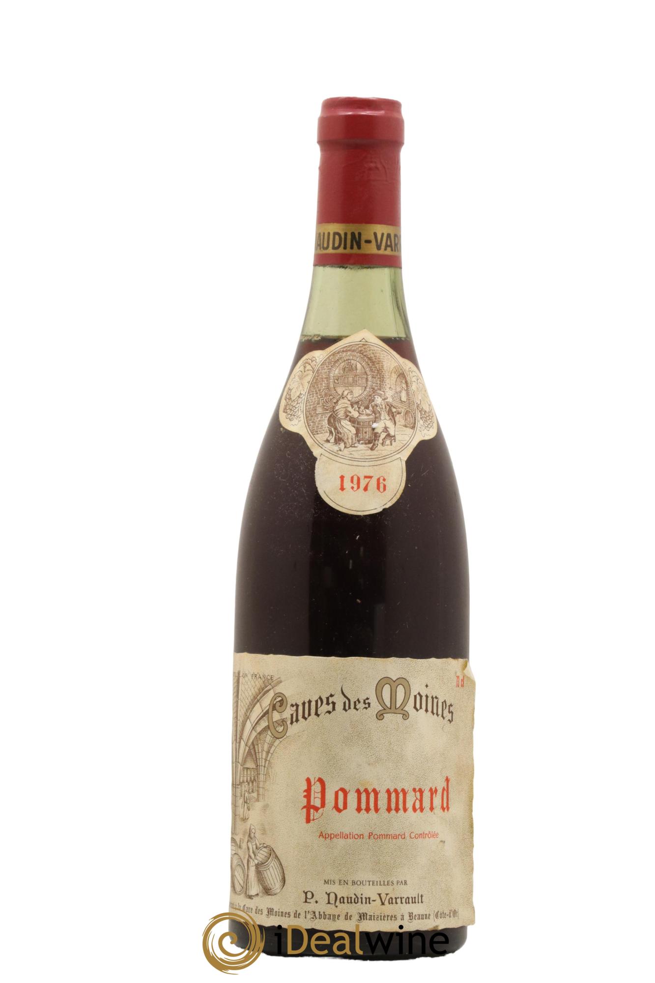 Pommard Caves des Moines Naudin Varrault 1976 - Lot de 1 bouteille - 0