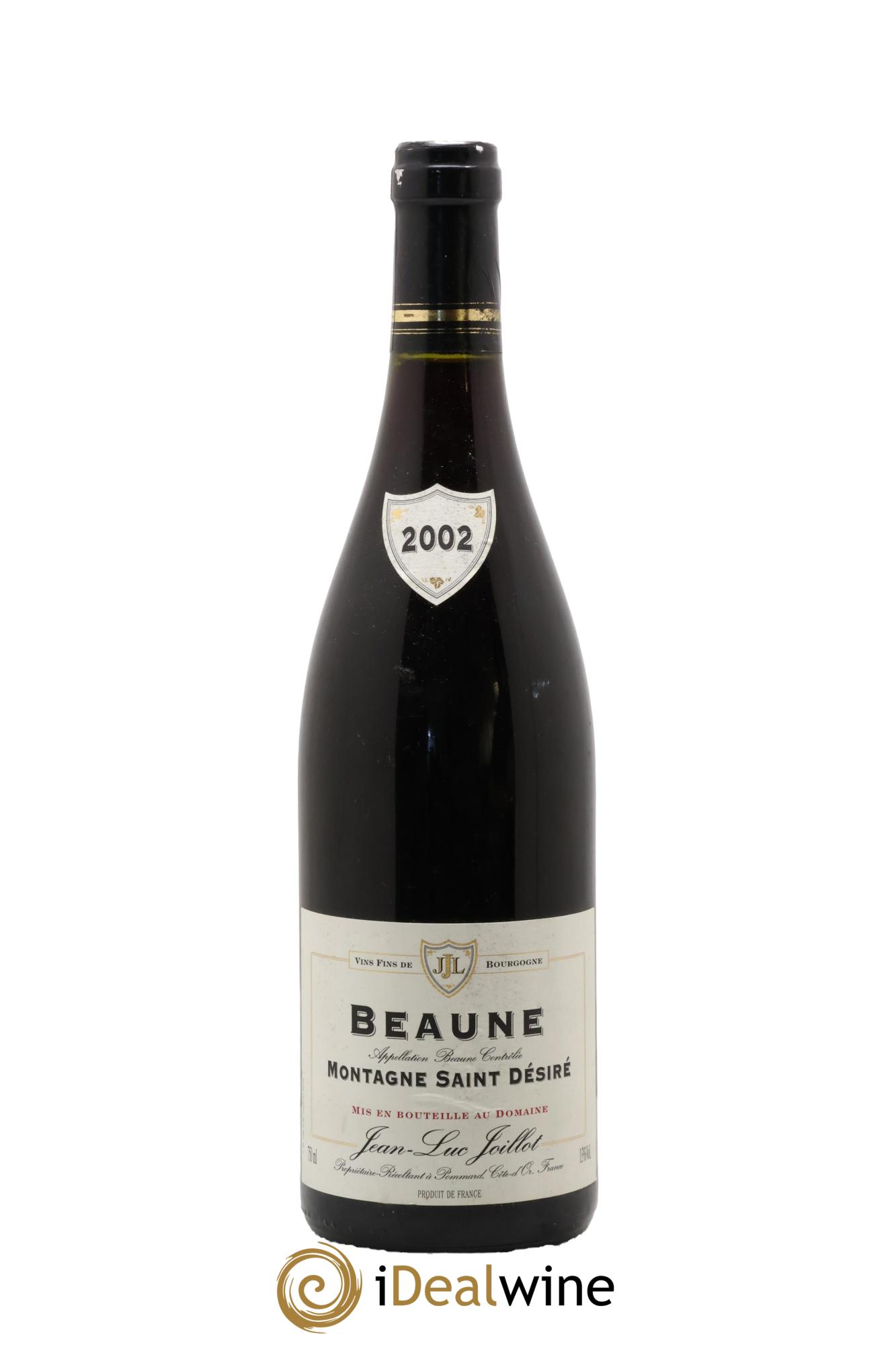 Beaune Montagne Saint-Désiré Jean-Luc Joillot 2002 - Posten von 1 Flasche - 0