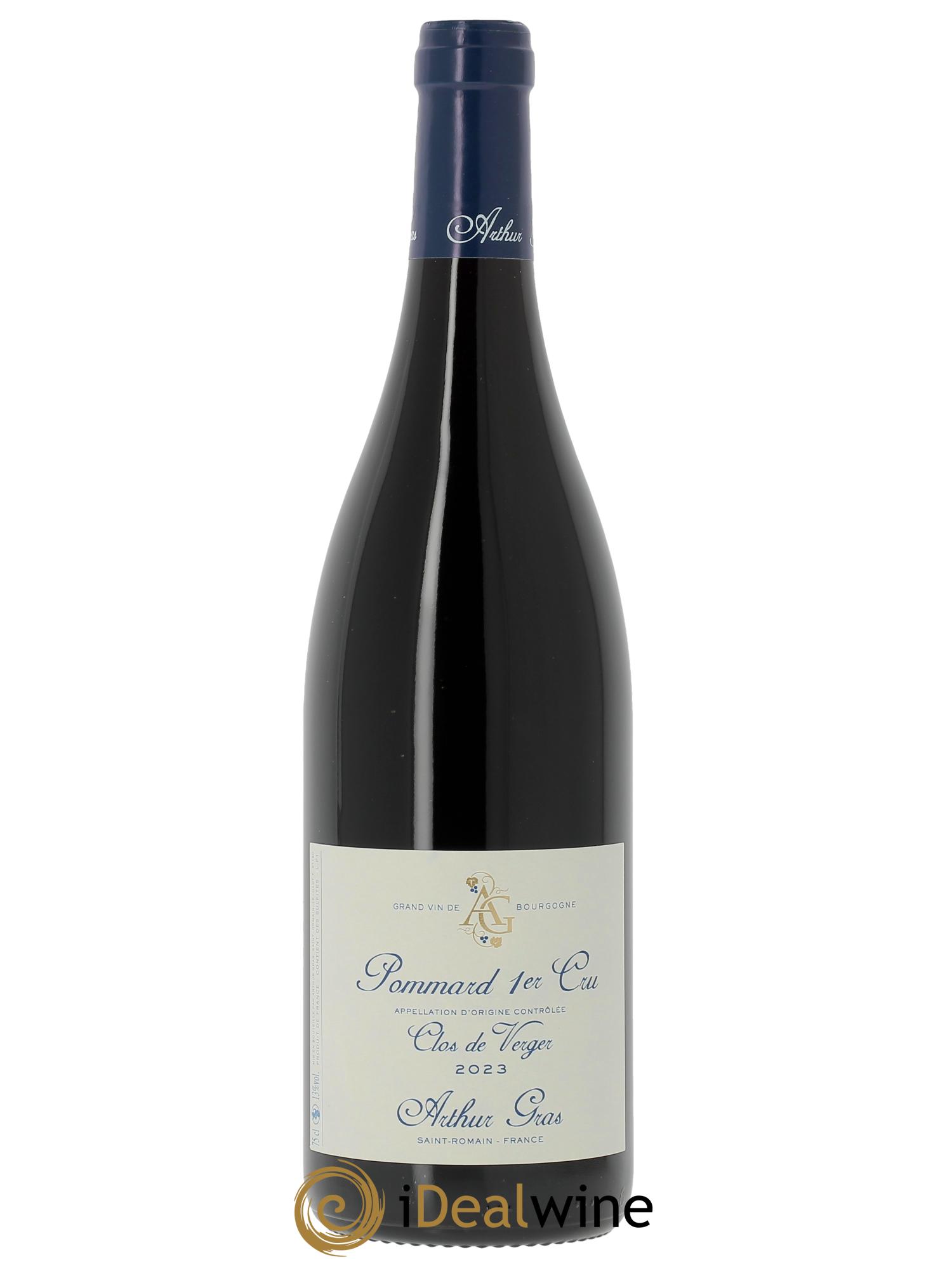 Pommard 1er Cru Clos de Verger Arthur Gras 2023 - Lot de 1 bouteille - 0