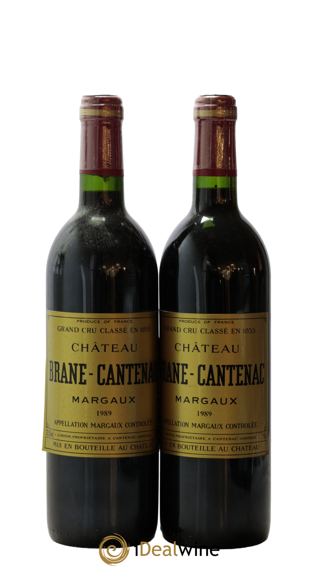 Château Brane Cantenac 2ème Grand Cru Classé 1989 - Lot of 2 bottles - 0