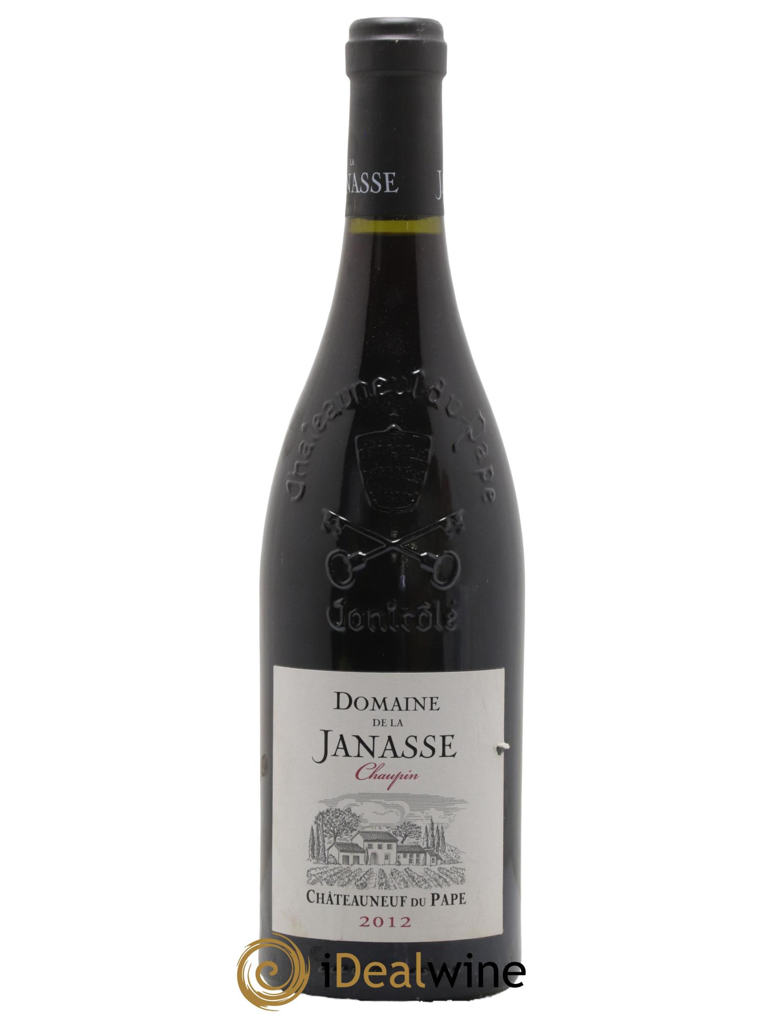 Châteauneuf-du-Pape Cuvée Chaupin La Janasse (Domaine de) 2012 - Lot de 1 bouteille - 0