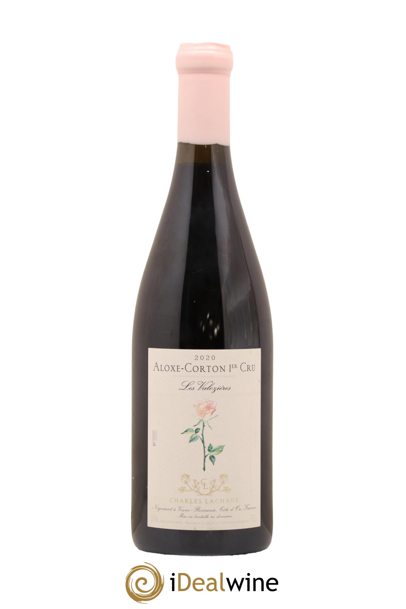 Aloxe-Corton 1er Cru Les Valozières Charles Lachaux 2020 - Lot de 1 bouteille - 0