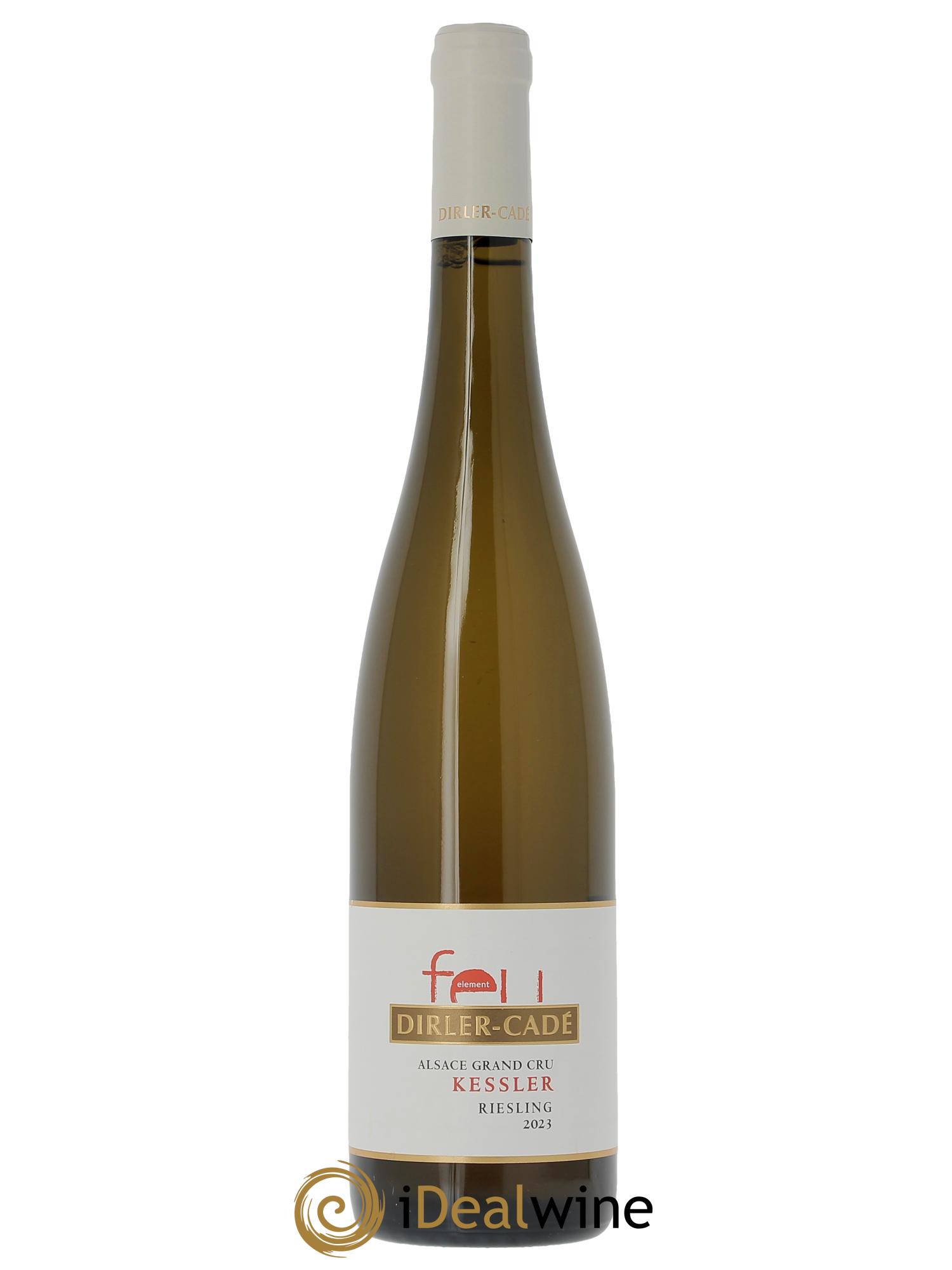 Alsace Riesling Grand Cru Kessler Elément Feu Dirler-Cadé 2023 - Lotto di 1 bottiglia - 0