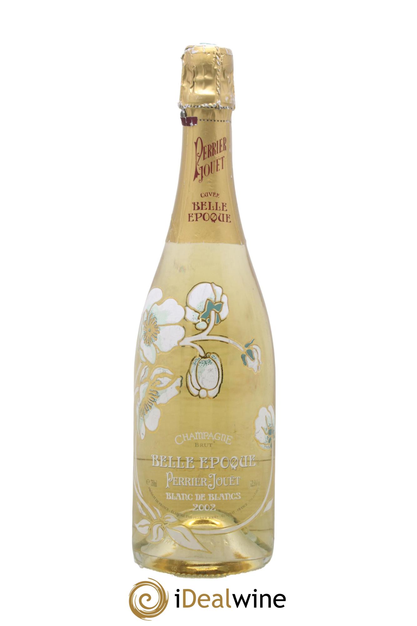 Cuvée Belle Epoque Blanc de Blancs Perrier-Jouët 2002 - Lot de 1 bouteille - 4