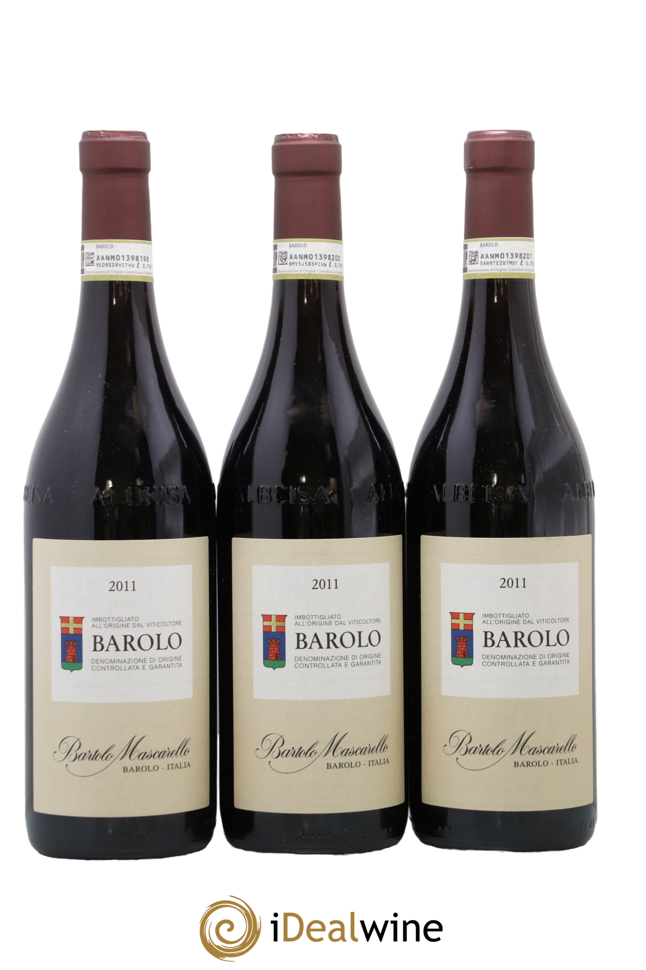 Barolo DOCG Bartolo Mascarello 2011 - Lot de 3 bouteilles - 0