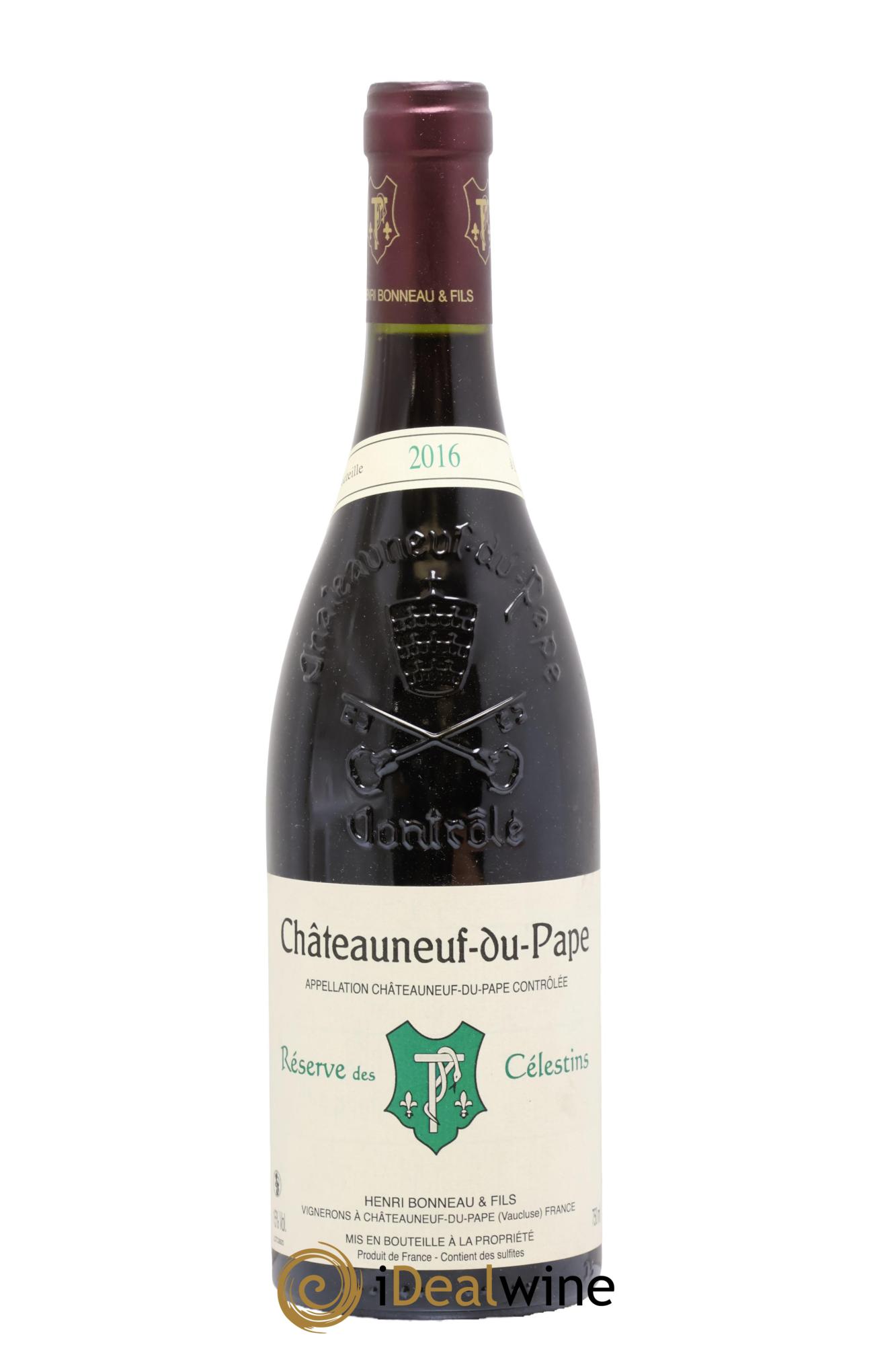 Châteauneuf-du-Pape Réserve des Célestins Henri Bonneau & Fils 2016 - Lotto di 1 bottiglia - 0