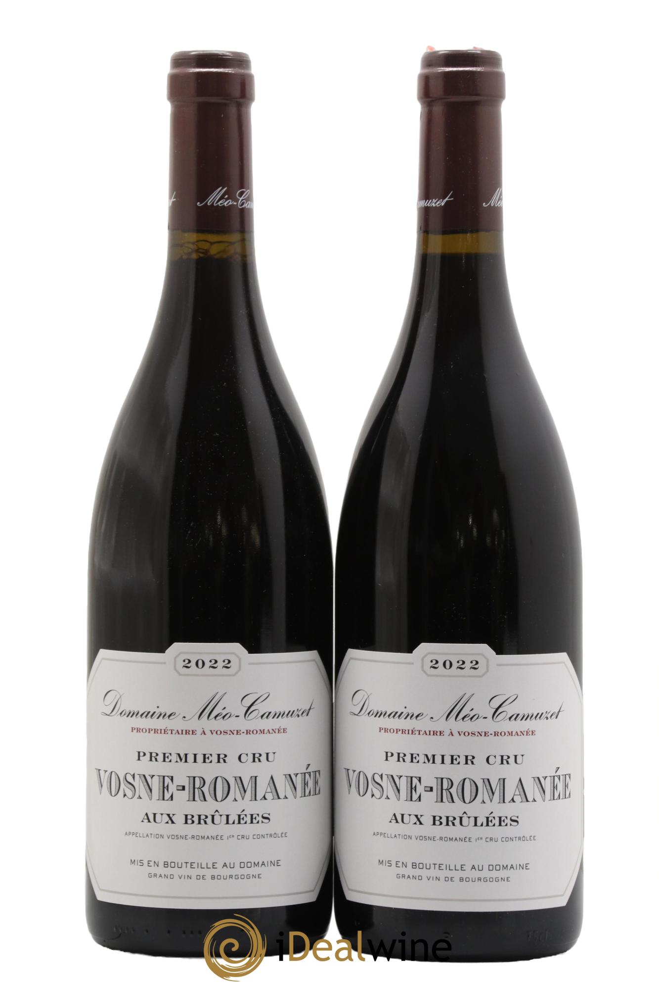 Vosne-Romanée 1er Cru Aux Brûlées Méo-Camuzet (Domaine) 2022 - Lot de 2 bouteilles - 0