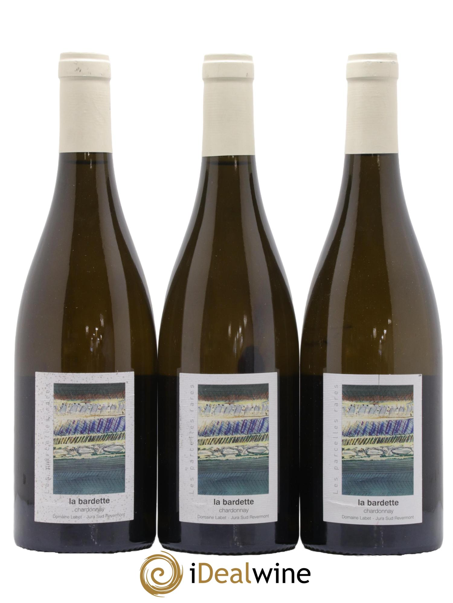 Côtes du Jura Chardonnay La Bardette Romain - Julien - Charline Labet 2018 - Lot de 3 bouteilles - 0