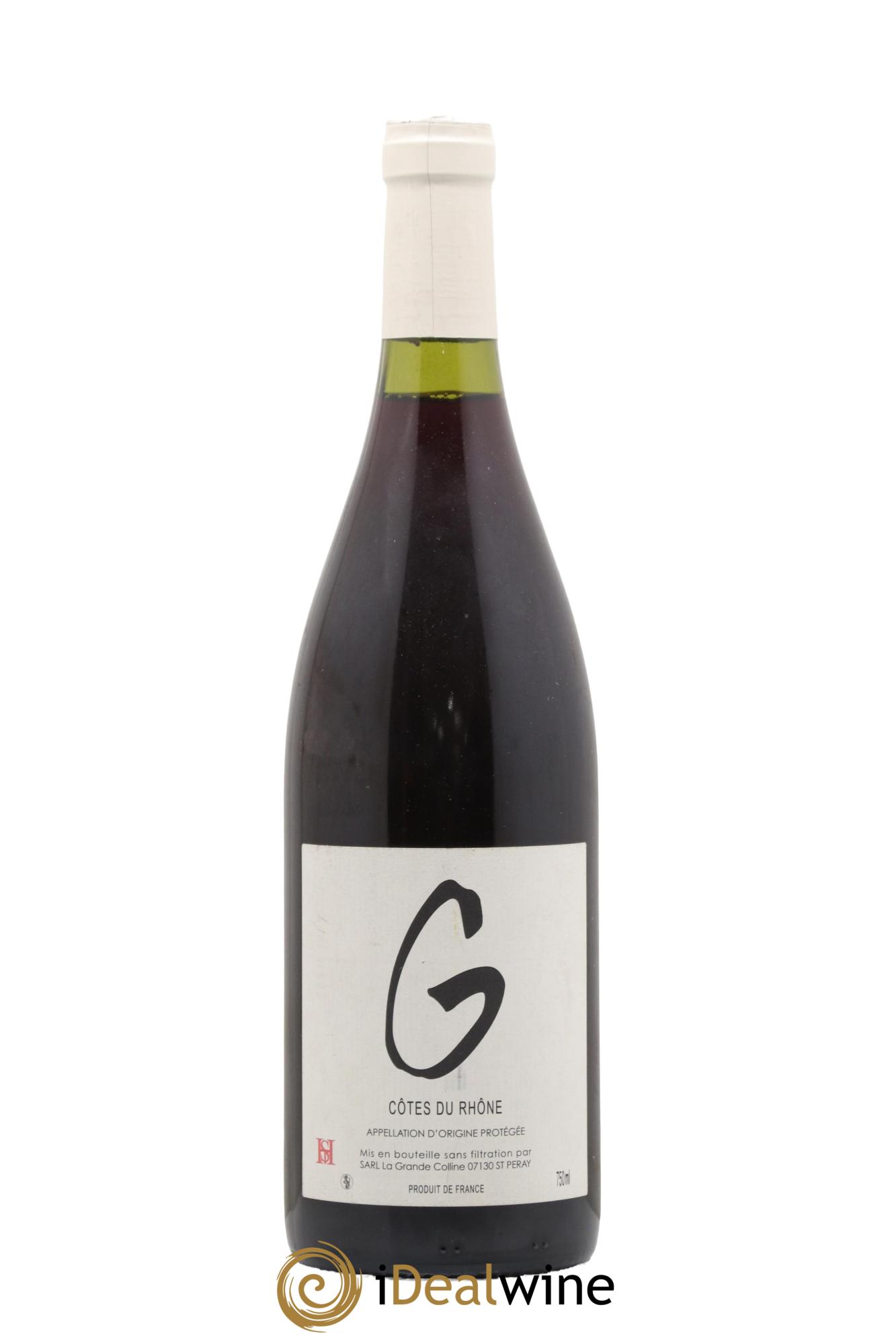 Vin de France Cuvée G Hirotake Ooka - Domaine La Grande Colline - Lot de 1 bouteille - 0