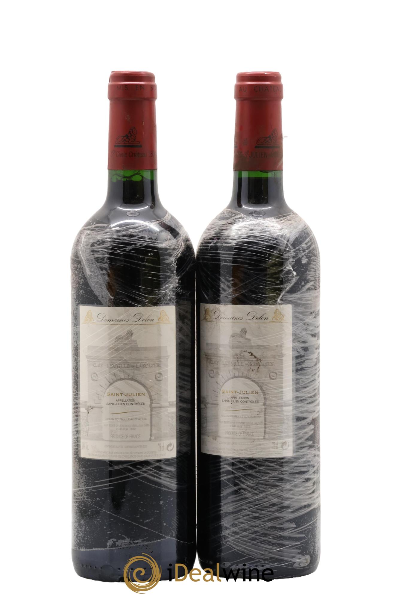 Château Léoville Las Cases 2ème Grand Cru Classé 2005 - Lot de 2 bouteilles - 1