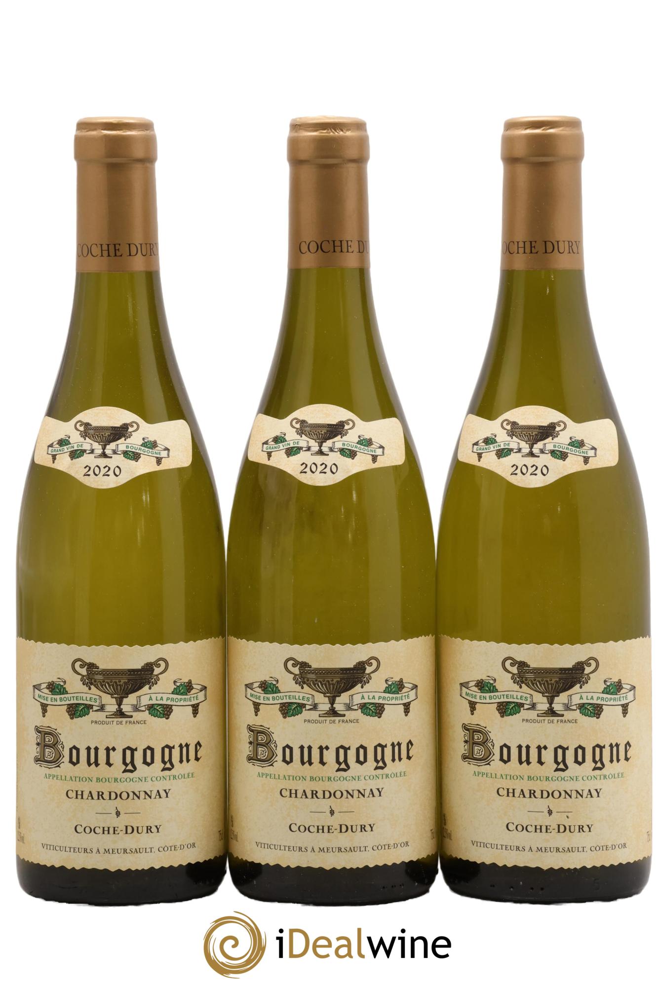 Bourgogne Coche Dury (Domaine) 2020 - Lot de 3 bouteilles - 0