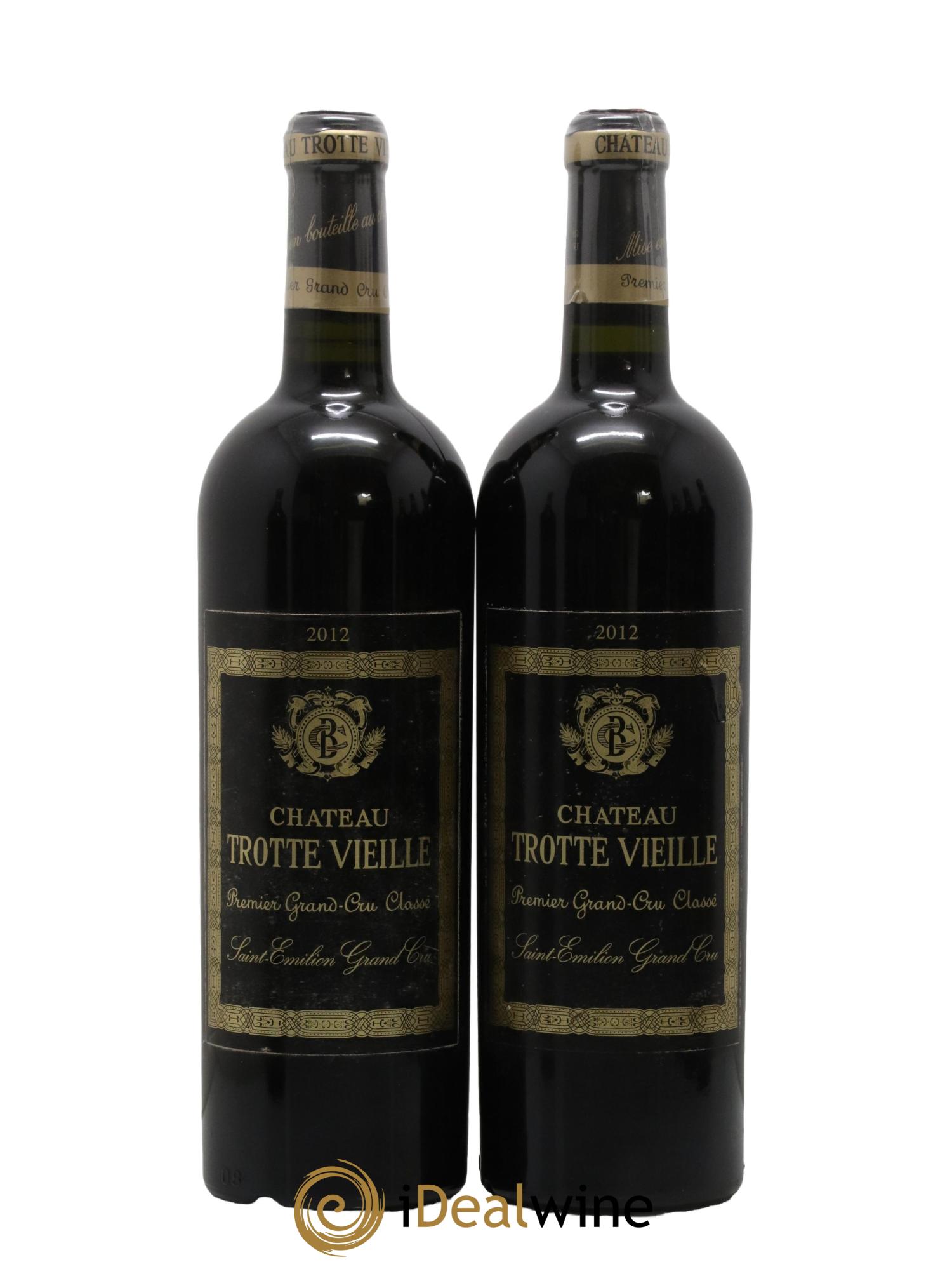 Château Trotte Vieille 1er Grand Cru Classé B 2012 - Lot de 2 bouteilles - 0