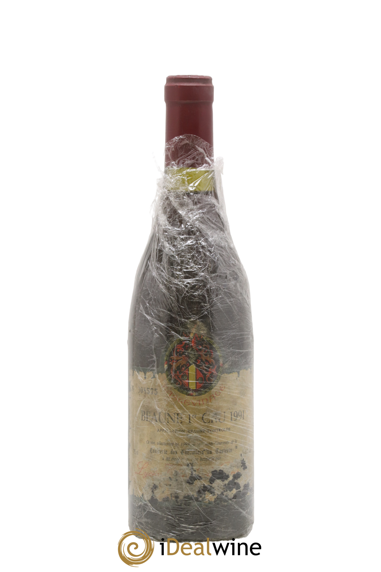 Beaune 1er Cru Confrérie des Chevaliers du Tastevin Lycée Viticole 1991 - Lot de 1 bouteille - 0