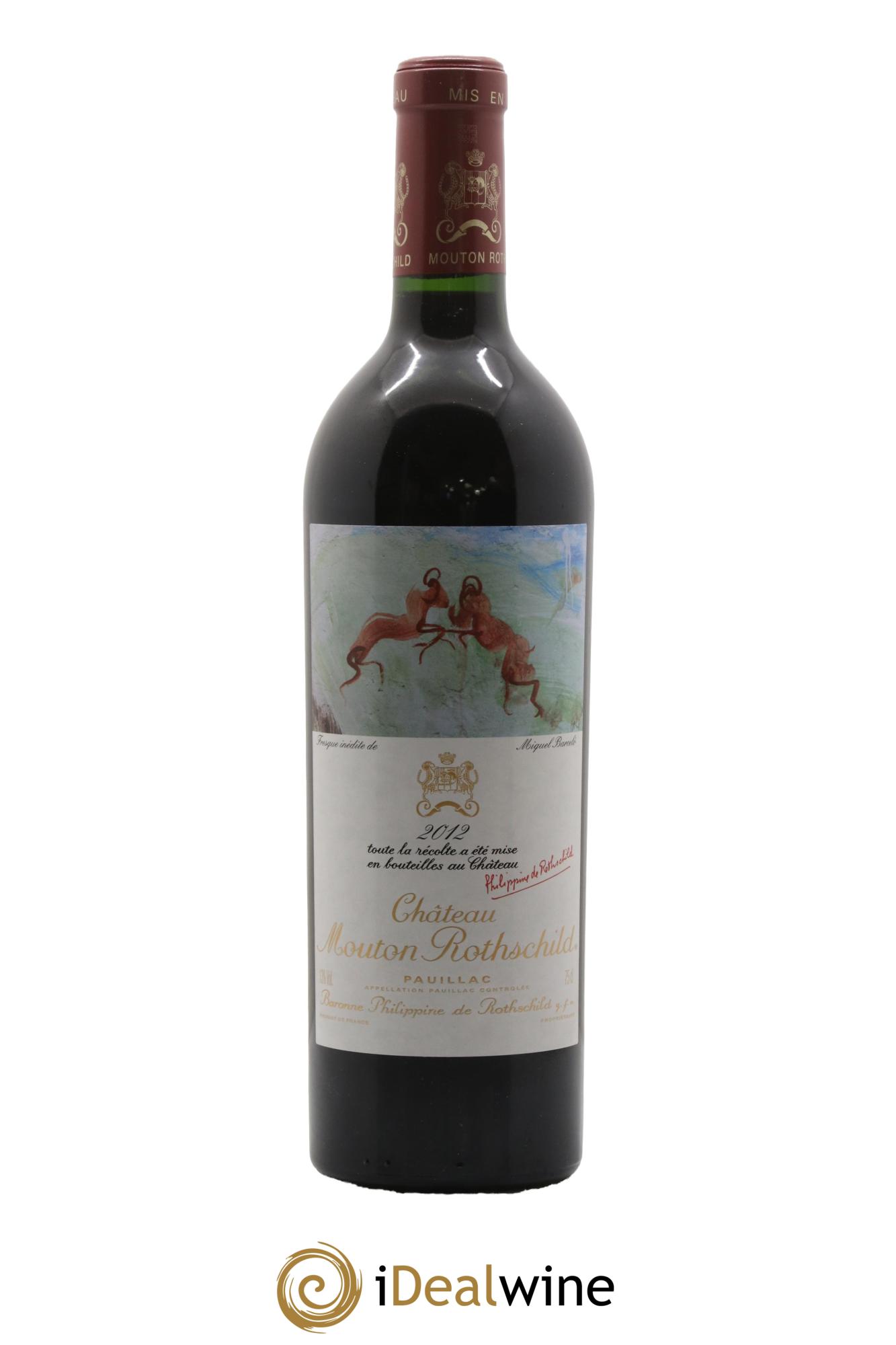 Château Mouton Rothschild 1er Grand Cru Classé 2012 - Lot of 1 bottle - 0