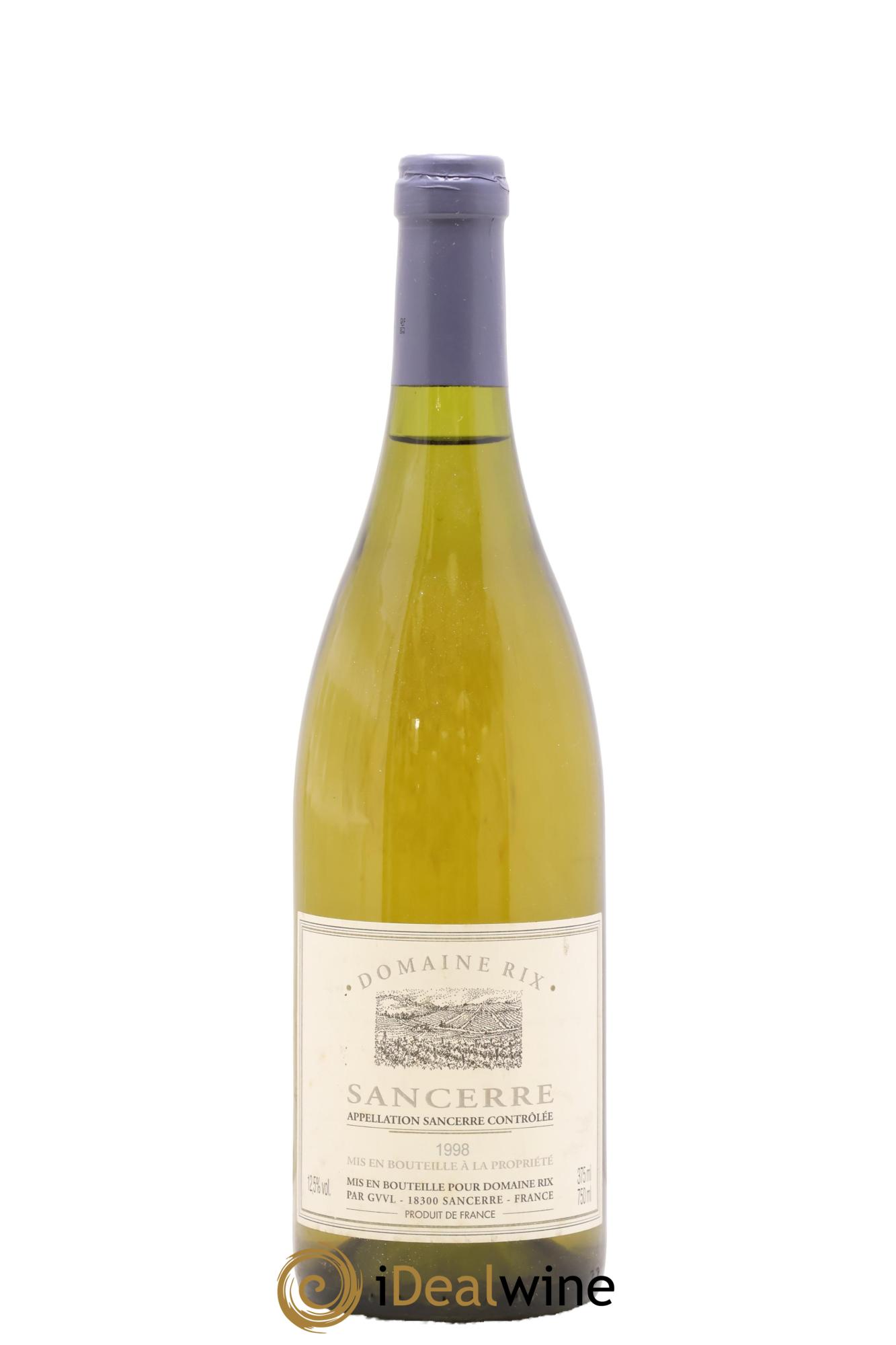 Sancerre Domaine Rix 1998 - Lot de 1 bouteille - 0