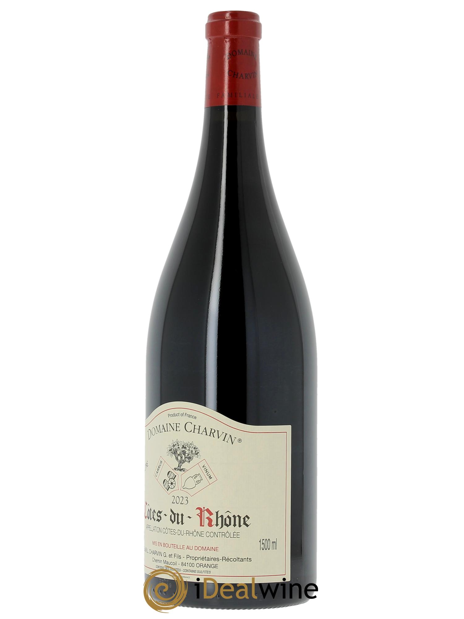 Côtes-du-Rhône Charvin (Domaine)  2023 - Lot de 1 magnum - 1