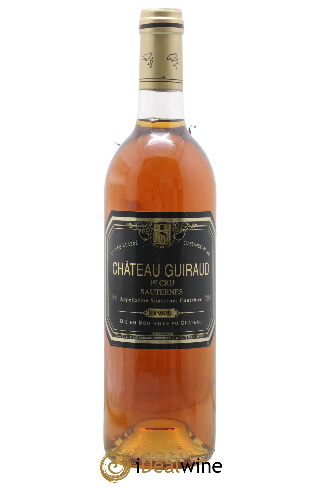 Château Guiraud 1er Grand Cru Classé 1989 - Lotto di 1 bottiglia - 0