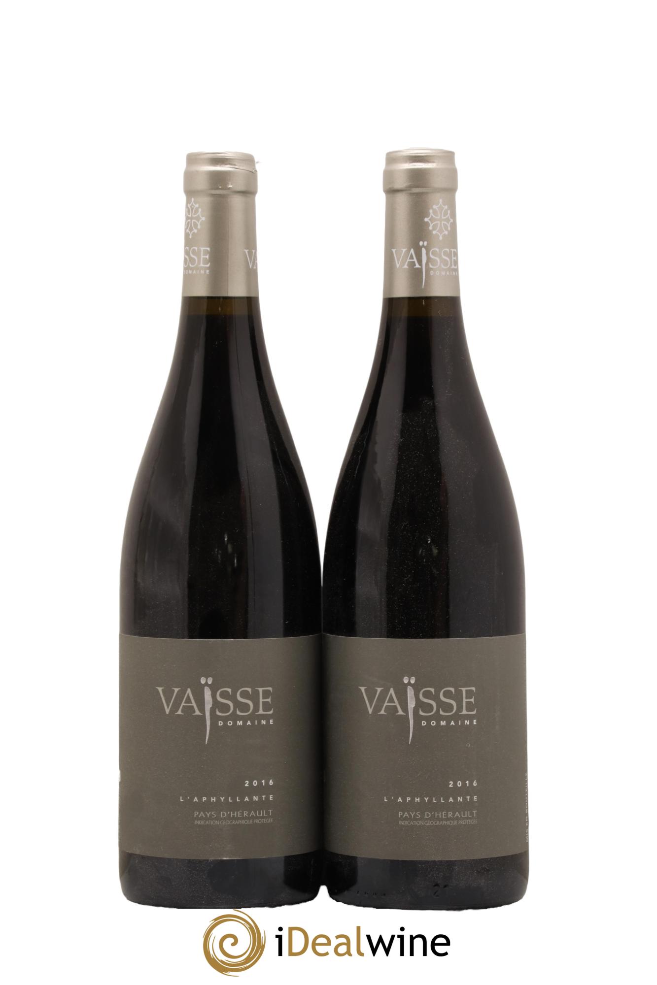 Terrasses du Larzac L'Aphyllante Vaisse (Domaine) 2016 - Lot de 2 bouteilles - 0