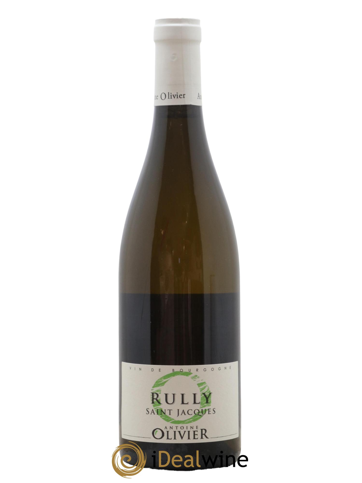 Rully Saint Jacques Domaine Antoine Olivier 2020 - Lot de 1 bouteille - 0