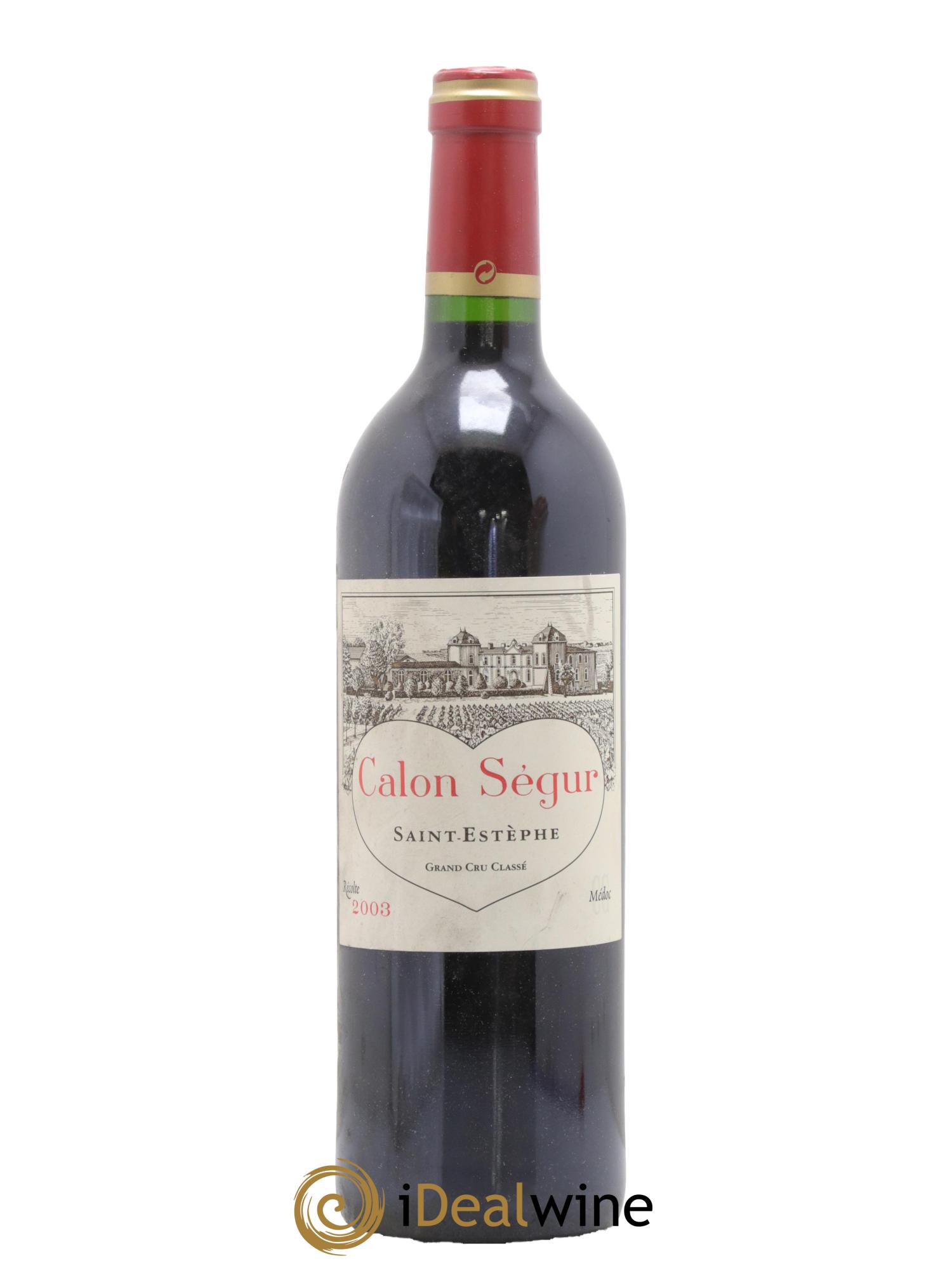 Château Calon Ségur 3ème Grand Cru Classé 2003 - Lotto di 1 bottiglia - 0