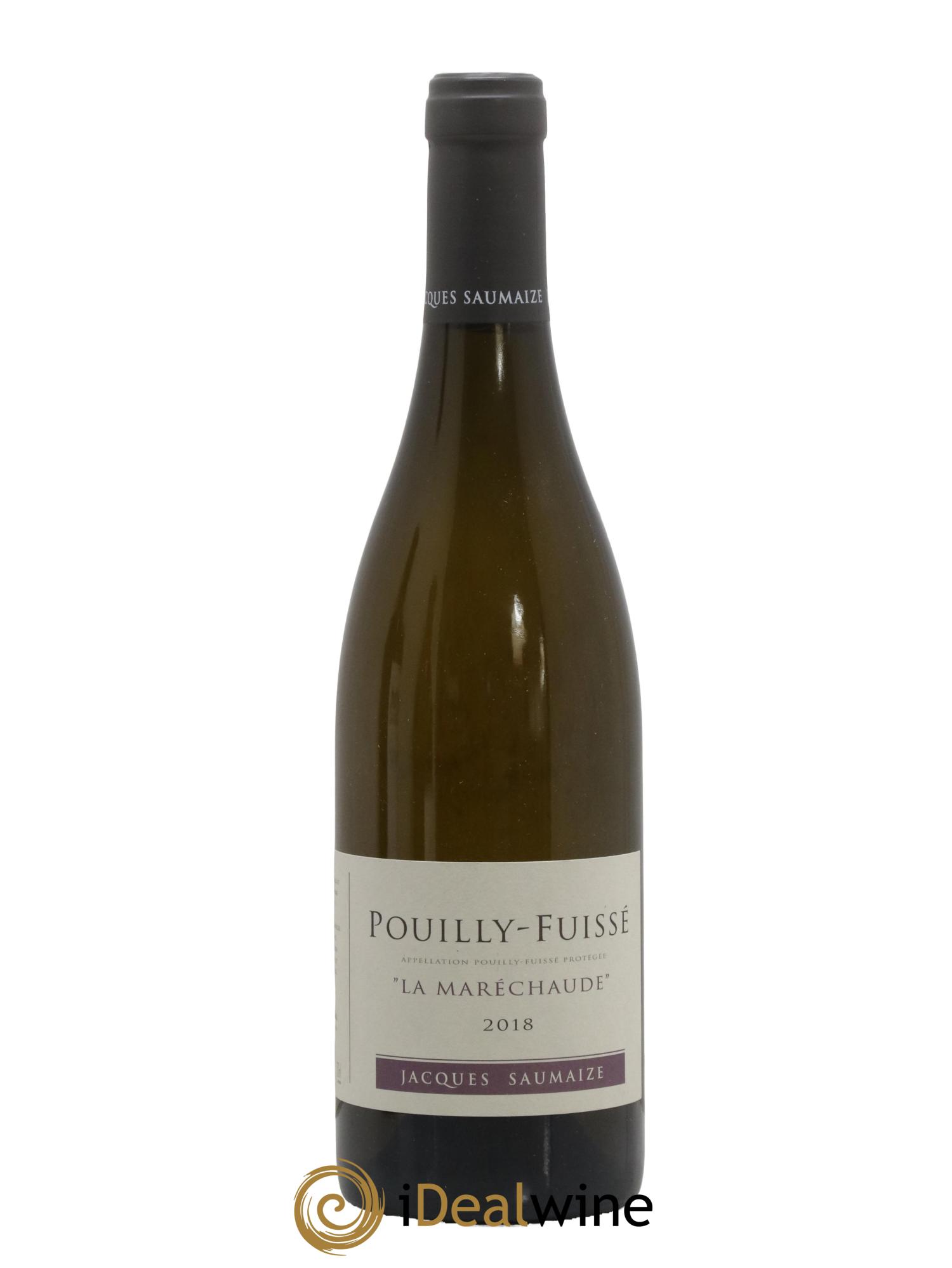Pouilly-Fuissé La Marechaude Domaine Saumaize 2018 - Lot de 1 bouteille - 0