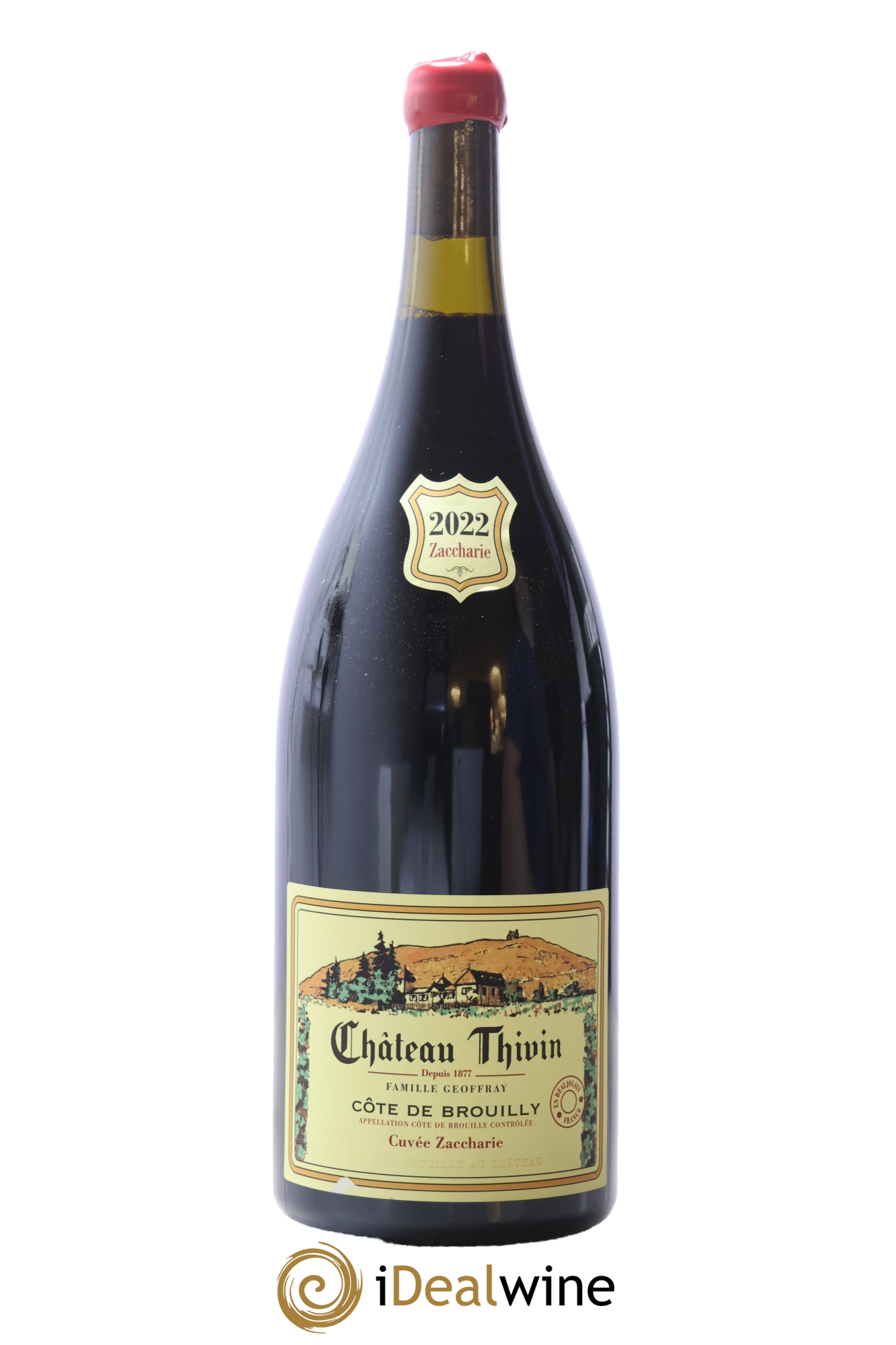 Côte de Brouilly Cuvée Zaccharie Château Thivin 2022 - Posten von 1 Magnum - 0
