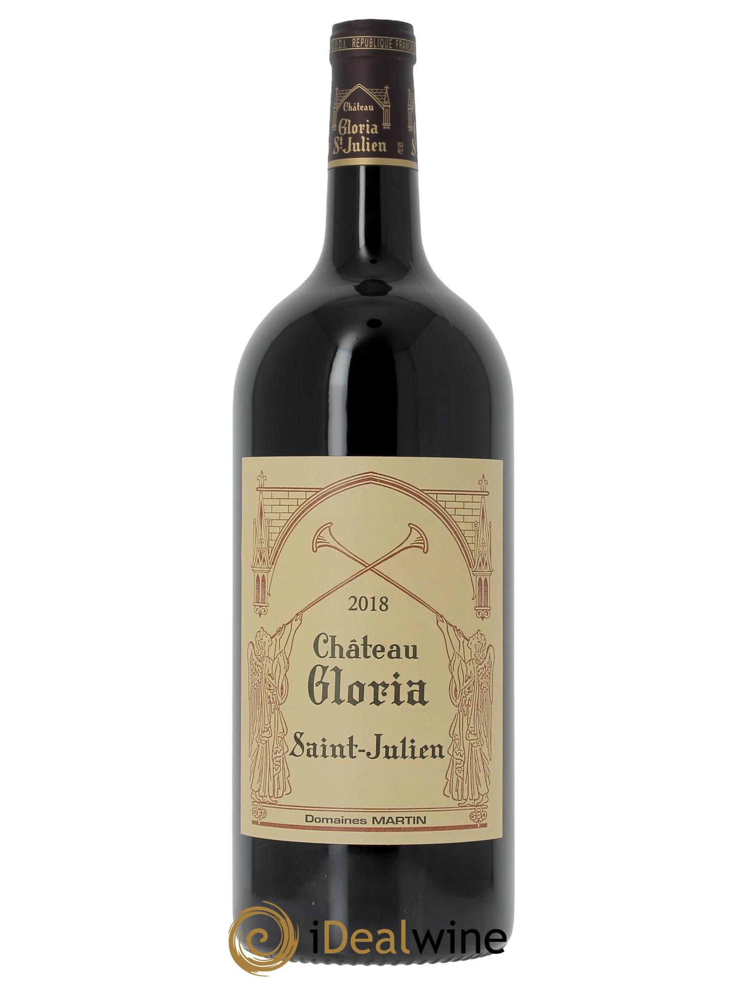 Château Gloria  2018 - Lot de 1 double magnum - 1