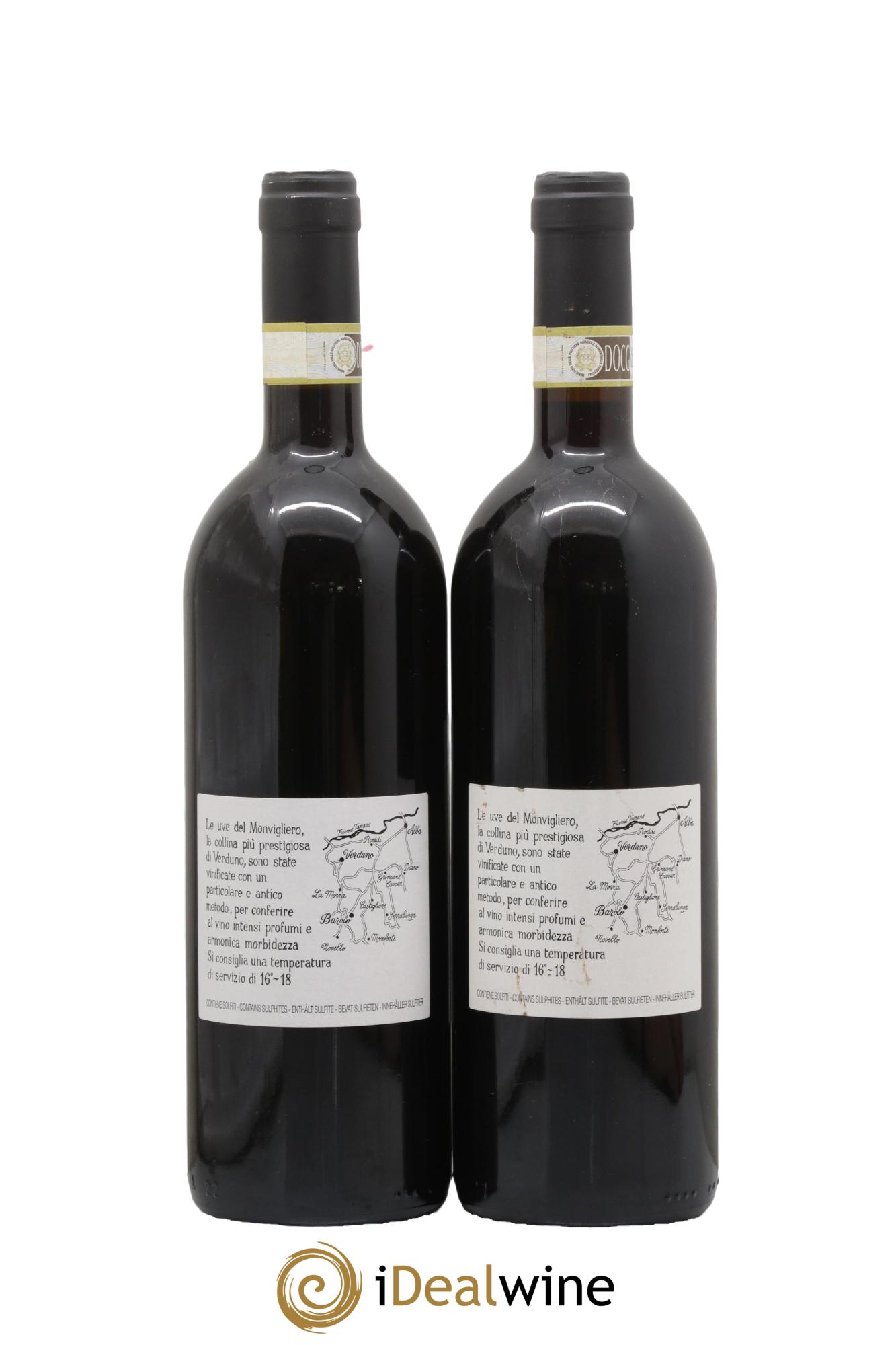 Barolo DOCG Monvigliero Comm. Giovan Battista Burlotto 2011 - Lot de 2 bouteilles - 1