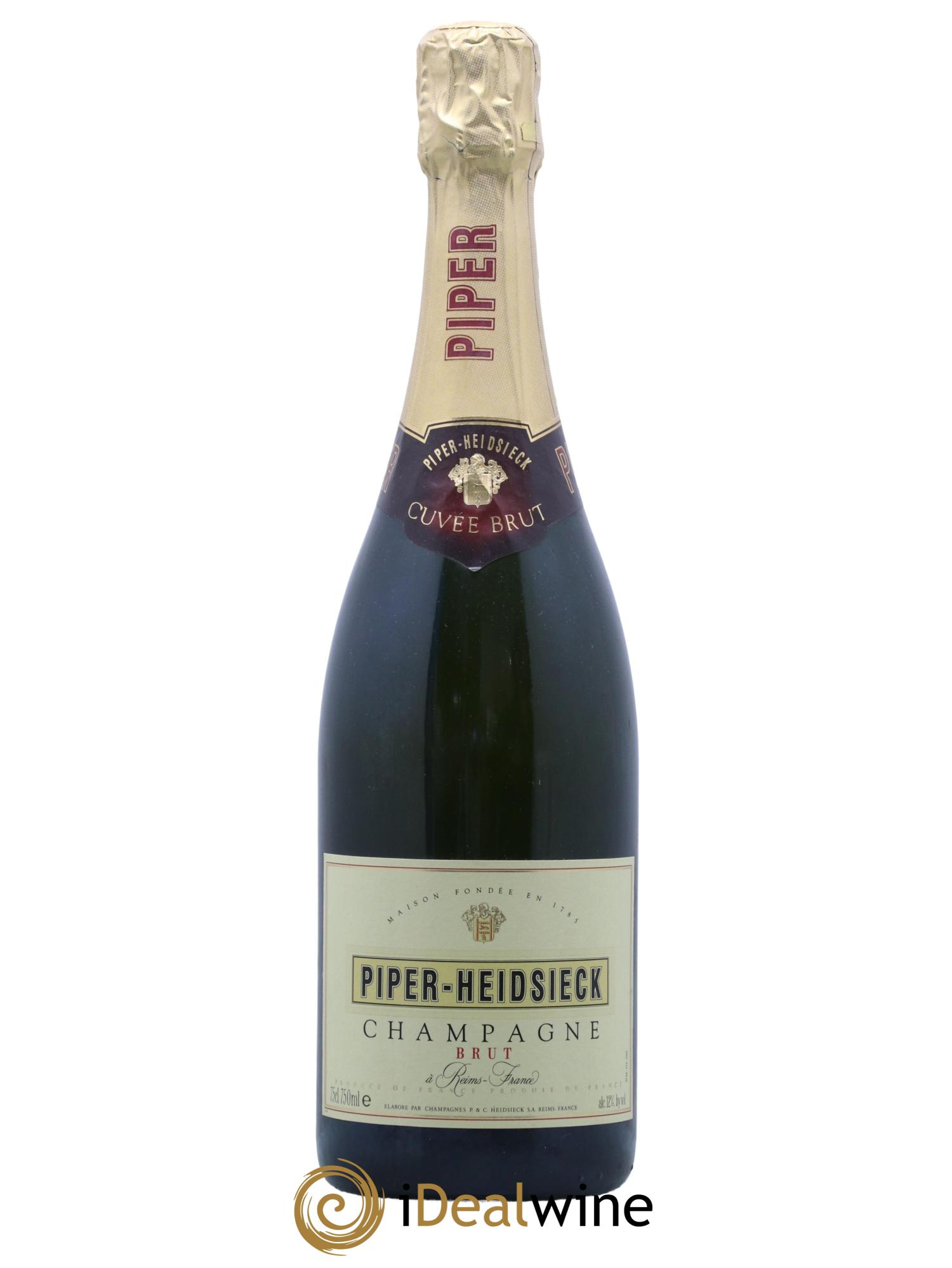 Brut Piper Heidsieck - Lot de 1 bouteille - 0