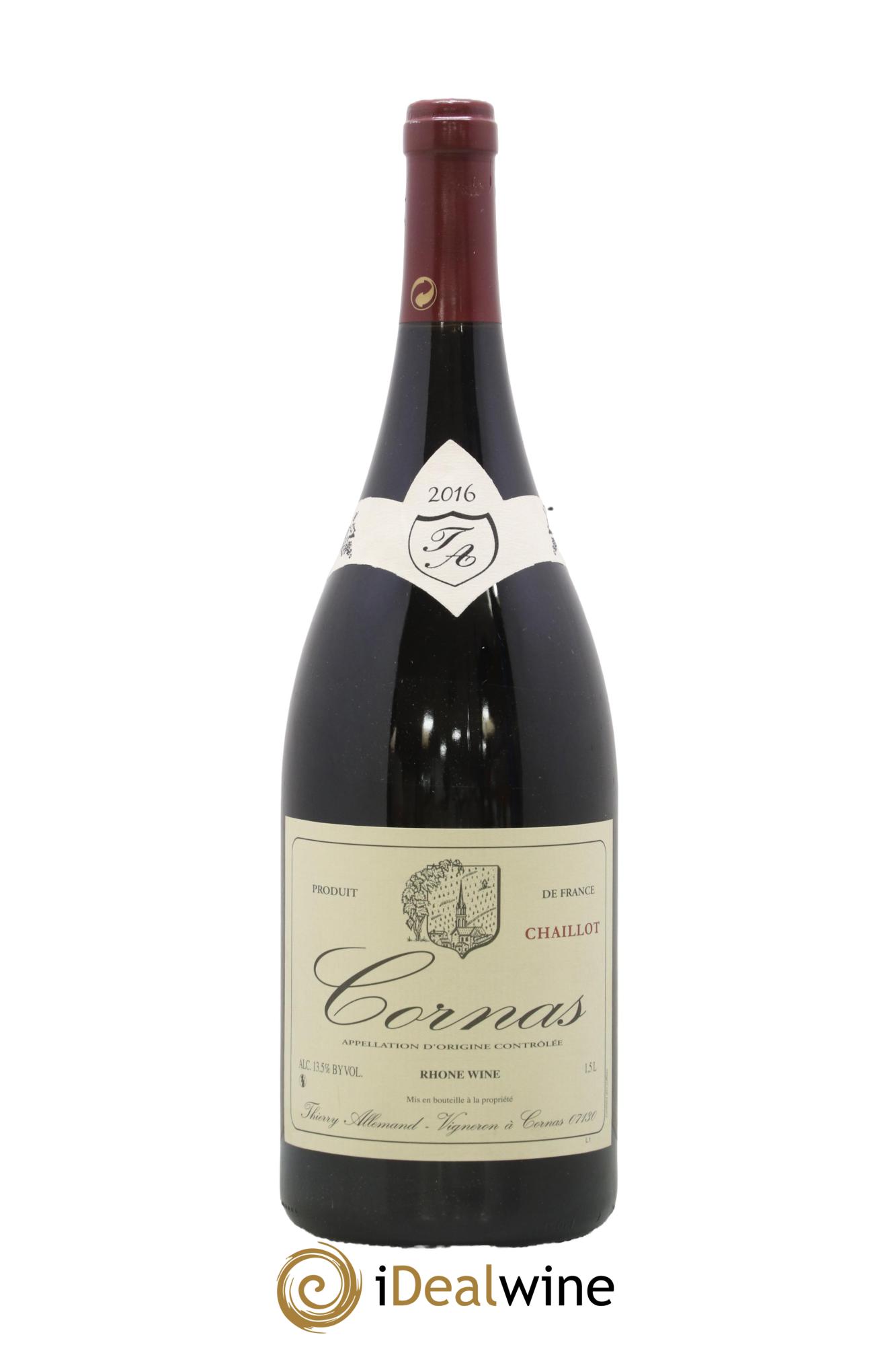 Cornas Chaillot Thierry Allemand 2016 - Lot de 1 magnum - 0
