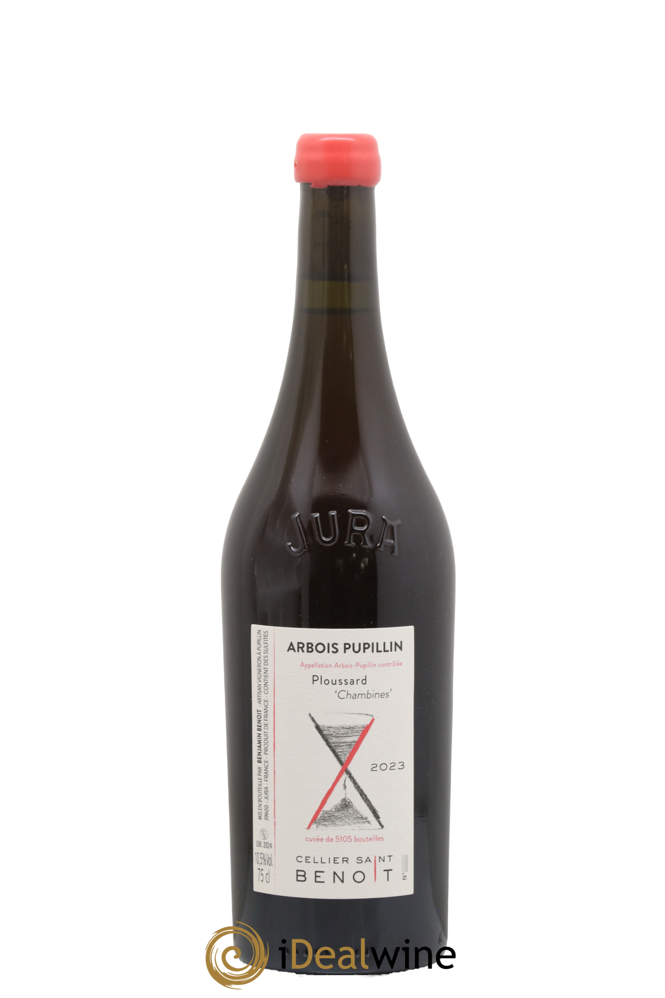Arbois-Pupillin Ploussard Chambines Cellier Saint Benoît 2023 - Lot de 1 bouteille - 0