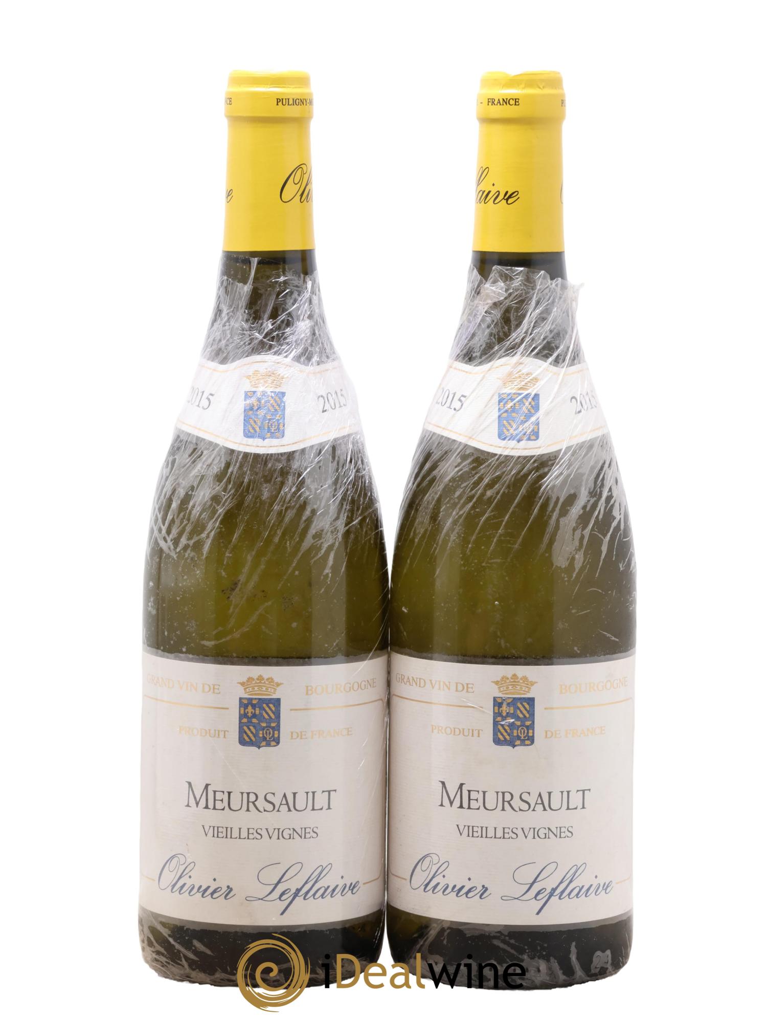 Meursault Vieilles Vignes Olivier Leflaive 2015 - Lot de 2 bouteilles - 0