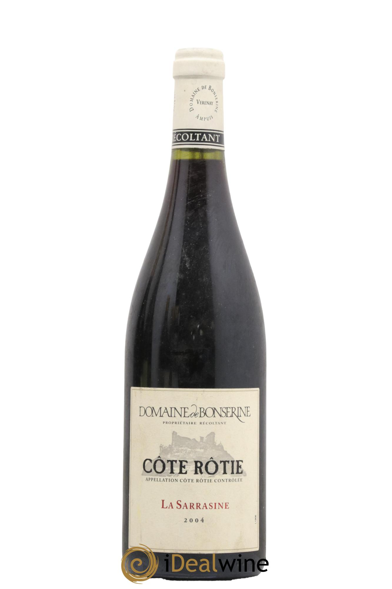 Côte-Rôtie La Sarrasine Bonserine (Domaine de) 2004 - Lot de 1 bouteille - 0