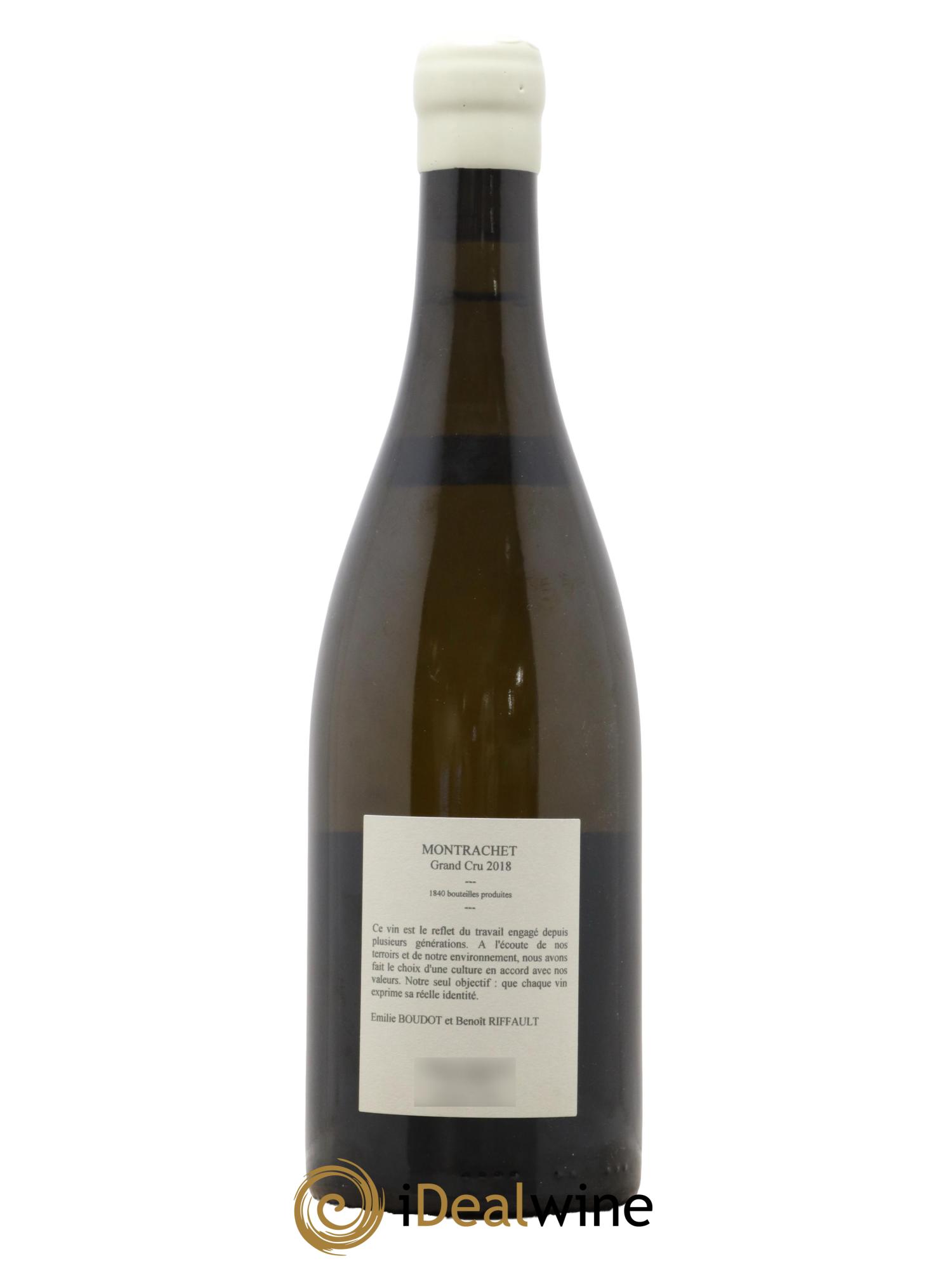 Montrachet Grand Cru Etienne Sauzet 2018 - Lot de 1 bouteille - 1